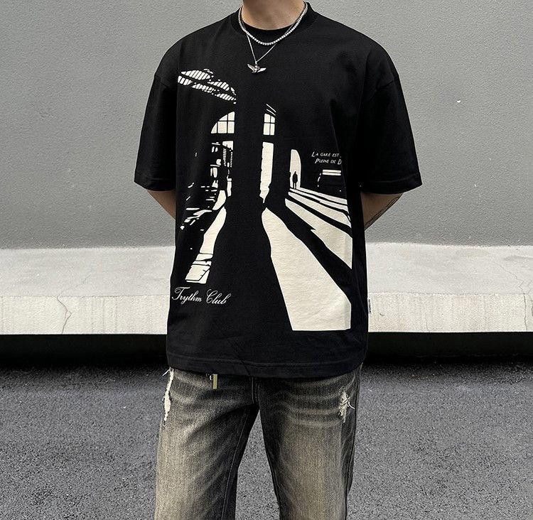 Other Print Graphic Short Sleeve T Shirt Size US L / EU 52-54 / 3 - 1 Thumbnail