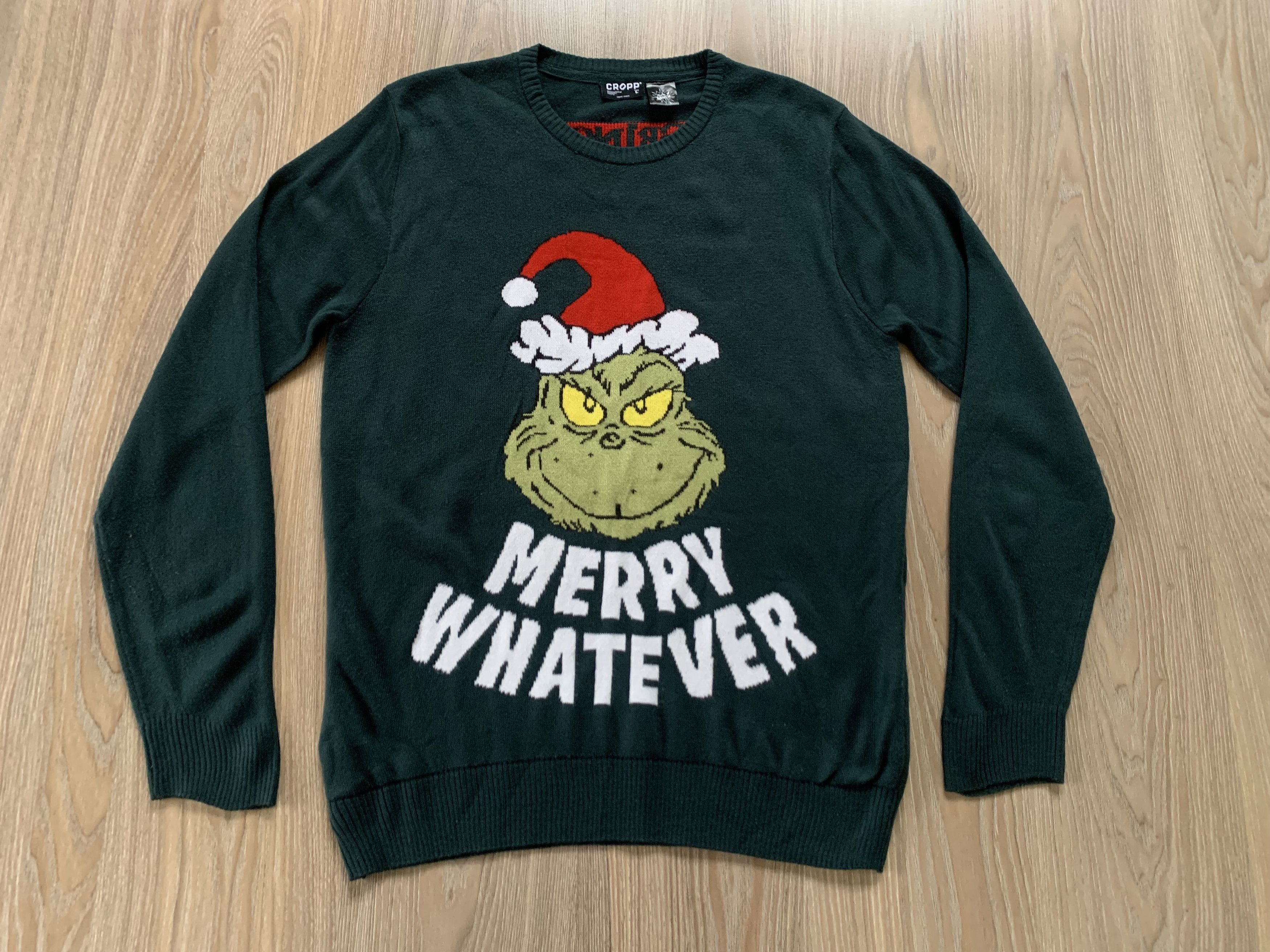 Other Mens Cropp The Grinch Printed Sweater Size US L / EU 52-54 / 3 - 2 Thumbnail