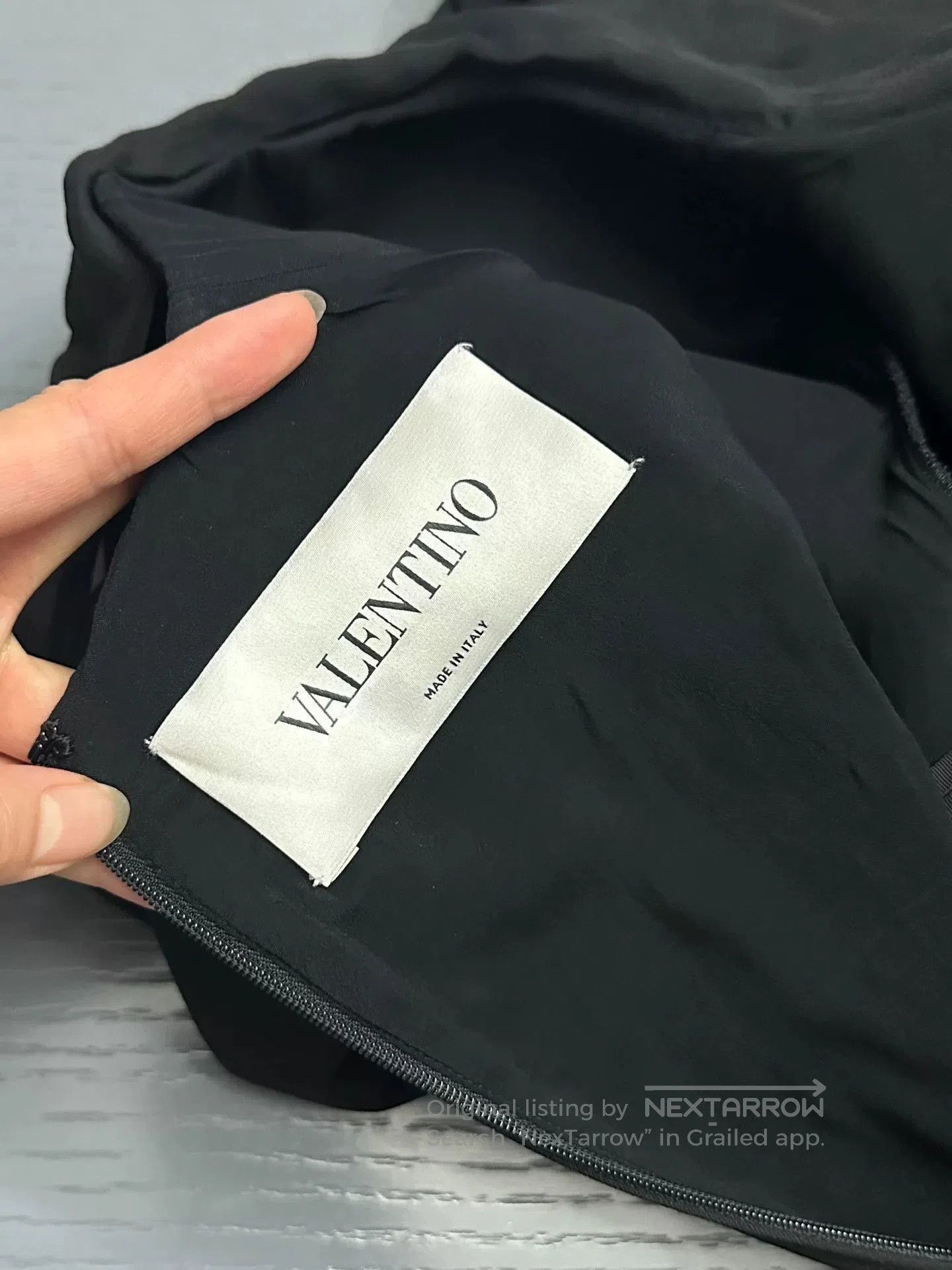 Valentino Valentino Black Wool Silk Dress. Size M / US 6-8 / IT 42-44 - 4 Thumbnail