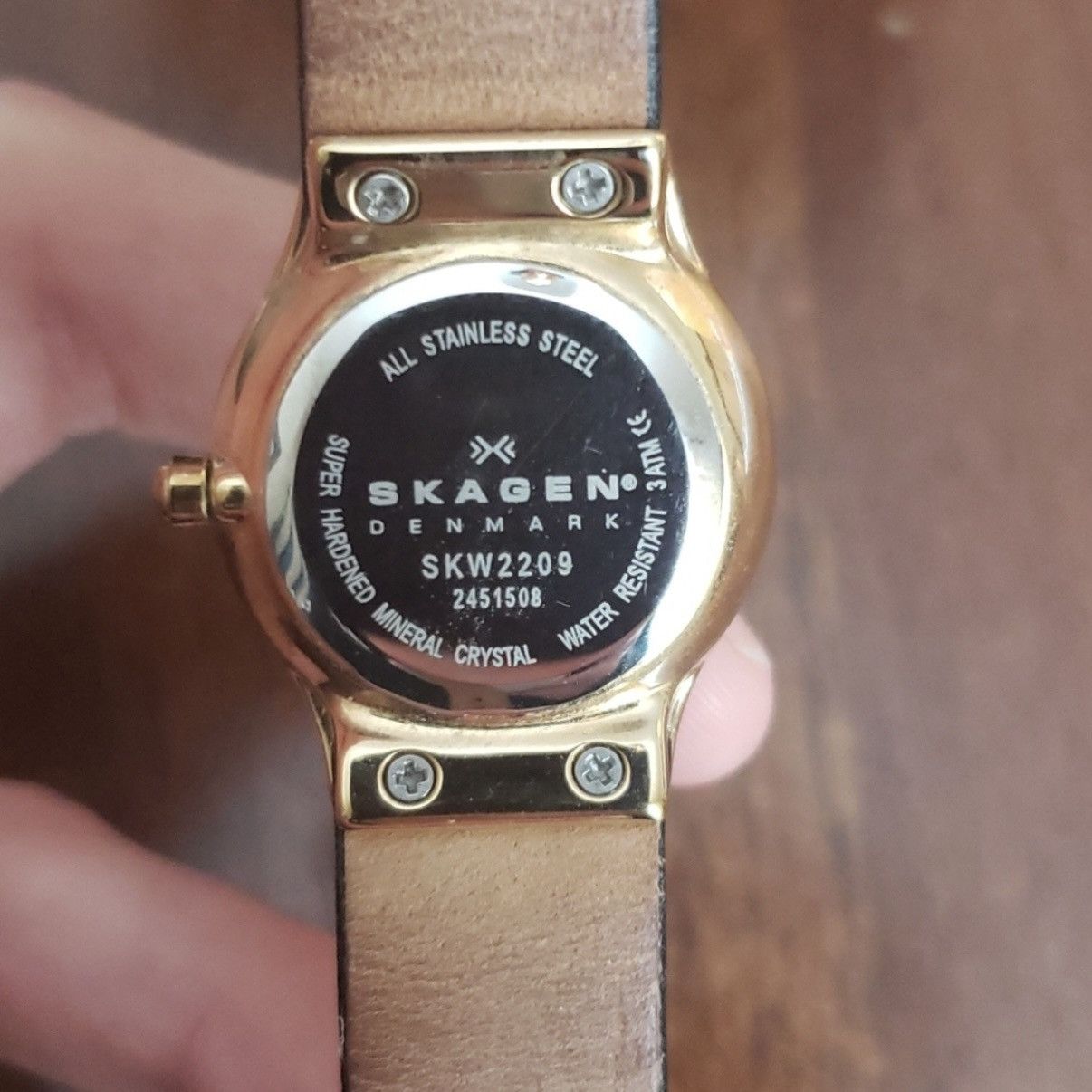 Skagen Skagen Denmark Leather watch Size ONE SIZE - 9 Thumbnail