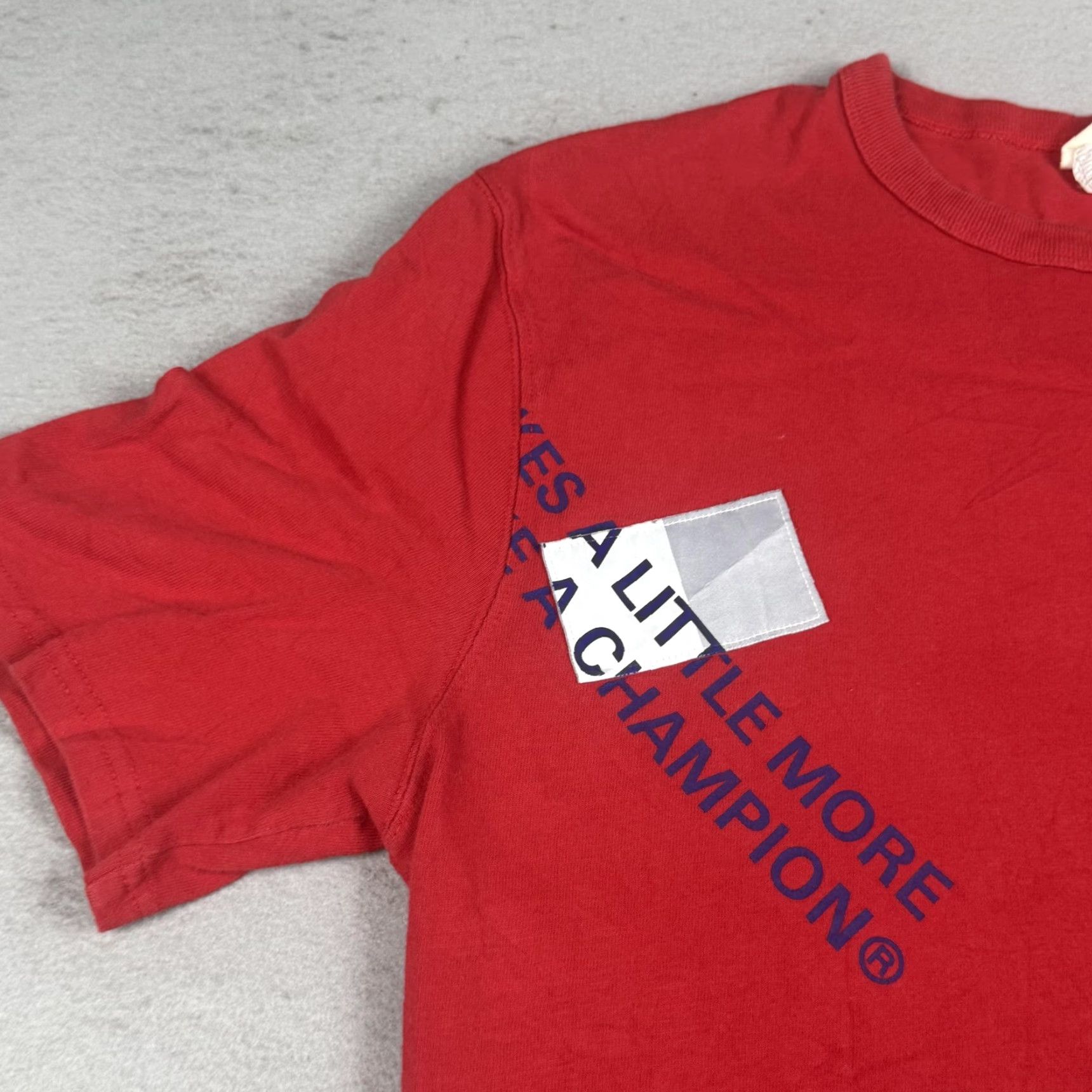 Champion CHAMPION Shirt Mens Large Red Graphic Print Short Sleeve Crew Neck Sports Since 1919 Size US L / EU 52-54 / 3 - 3 Thumbnail