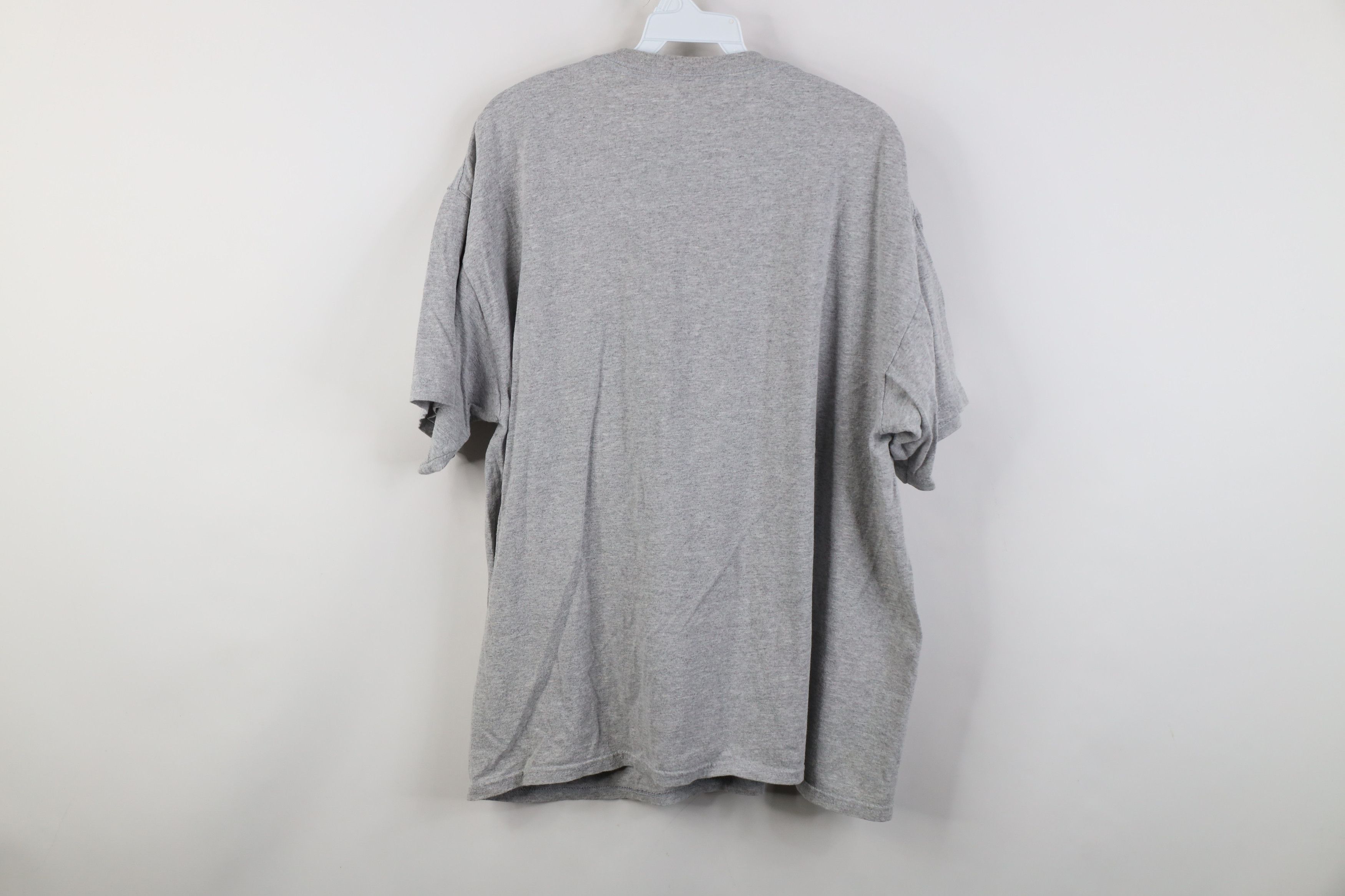 Vintage Vintage 90s Y2K Ohio State University T-Shirt Heather Gray Size US XL / EU 56 / 4 - 11 Thumbnail