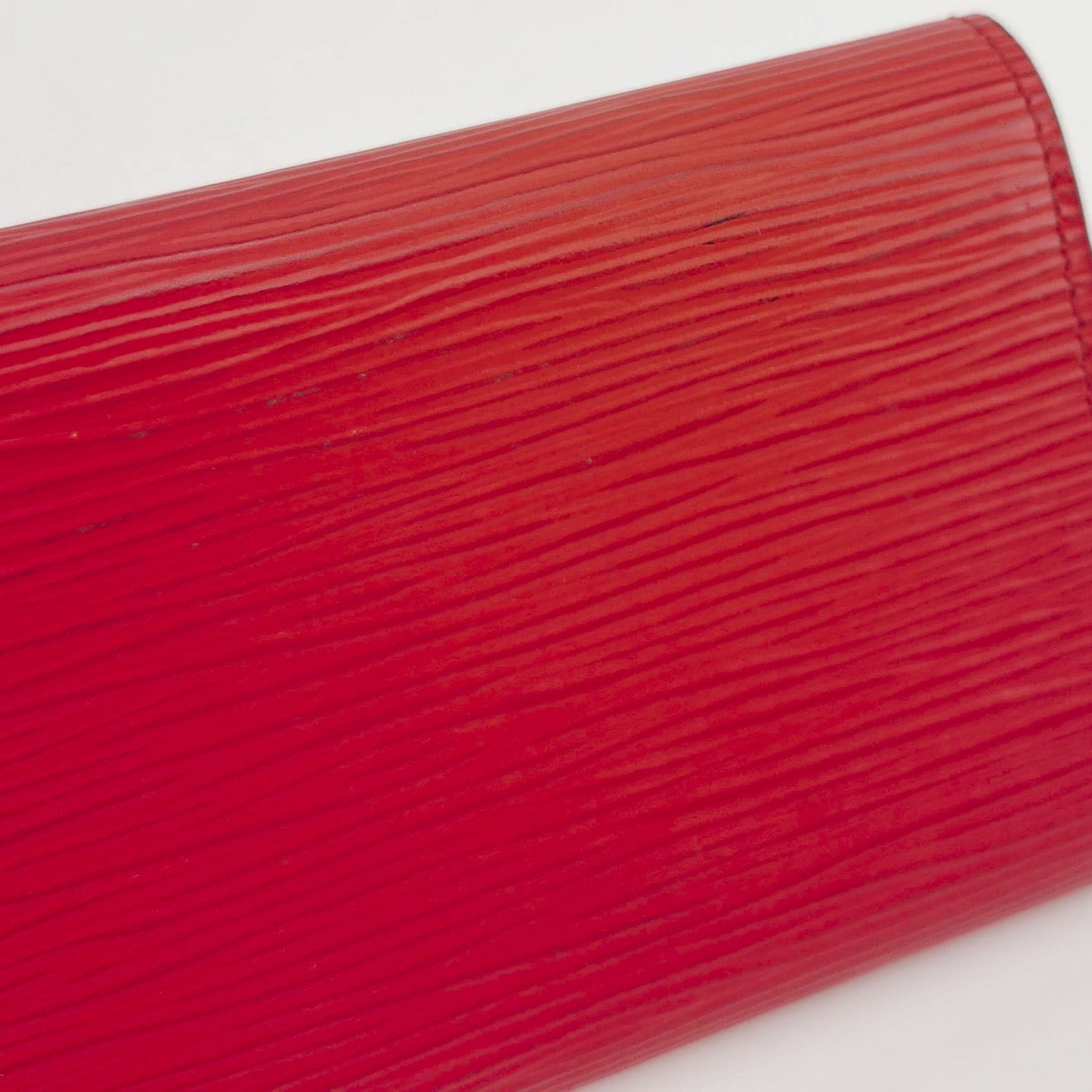 Louis Vuitton Louis Vuitton (LV) Cowhide Solid Color Water Ripple Wallet Size ONE SIZE - 7 Thumbnail