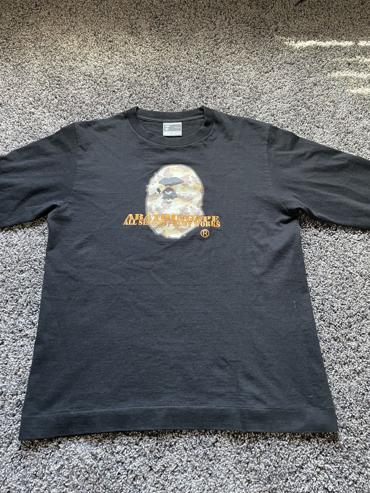 Ape Head L/S Tee Tops