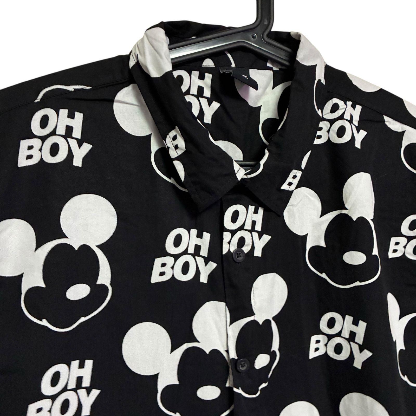 Disney Disney x Neff Mickey Mouse 'Oh Boy' Button Up Mens Size XL Size US XL / EU 56 / 4 - 2 Thumbnail