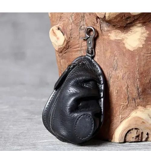 Japanese Brand Retro Cowhide Key Case Leather Size ONE SIZE - 1 Thumbnail