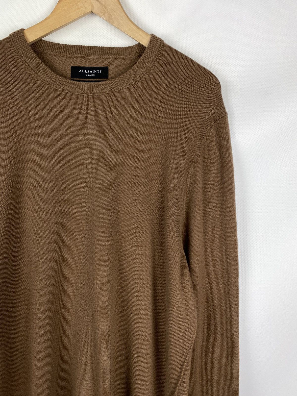 Allsaints × Japanese Brand Allsaints Nova Crew men’s wool sweater pullover size Xl Size US XL / EU 56 / 4 - 5 Thumbnail