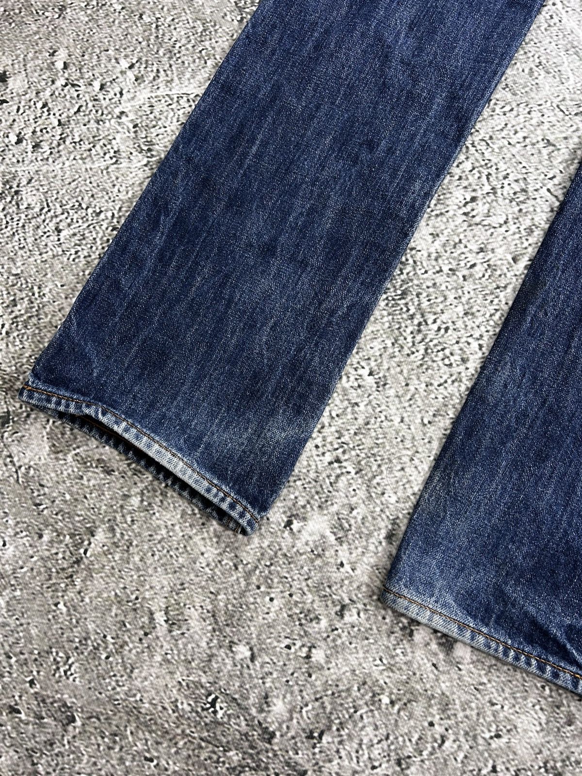 Evisu × Japanese Brand × Vintage Evisu jeans vintage navy white seagulls Genes Size US 30 / EU 46 - 4 Thumbnail