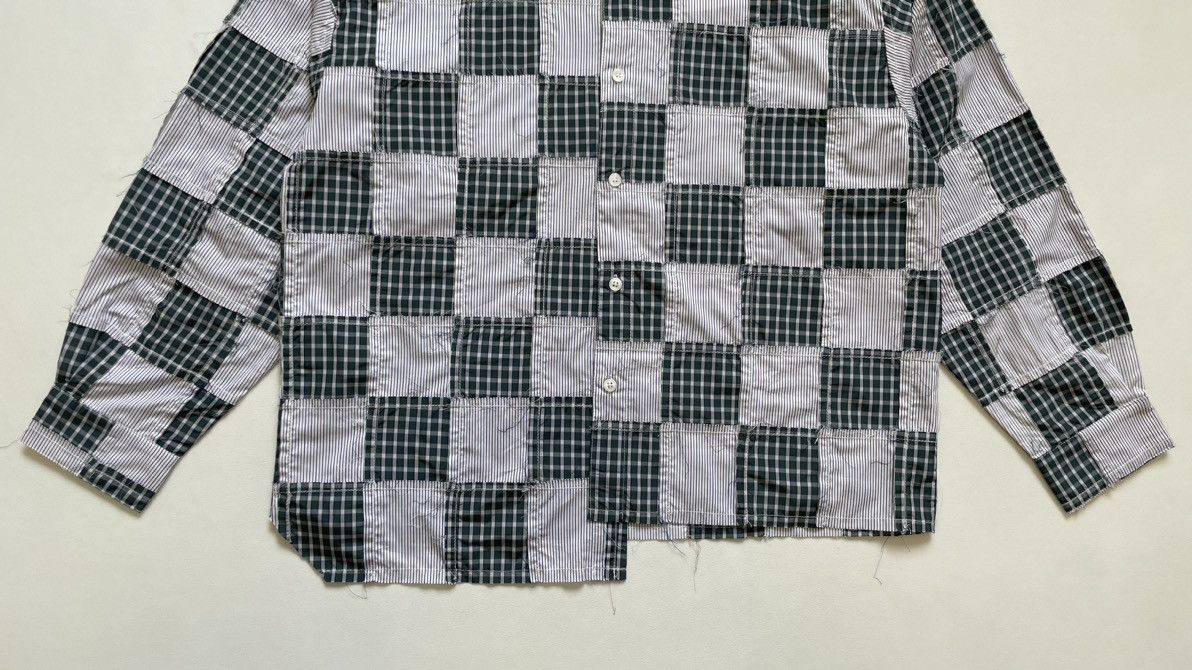 Martine Rose S/S 20 Raw Edge Patchwork Shirt Size US M / EU 48-50 / 2 - 9 Thumbnail