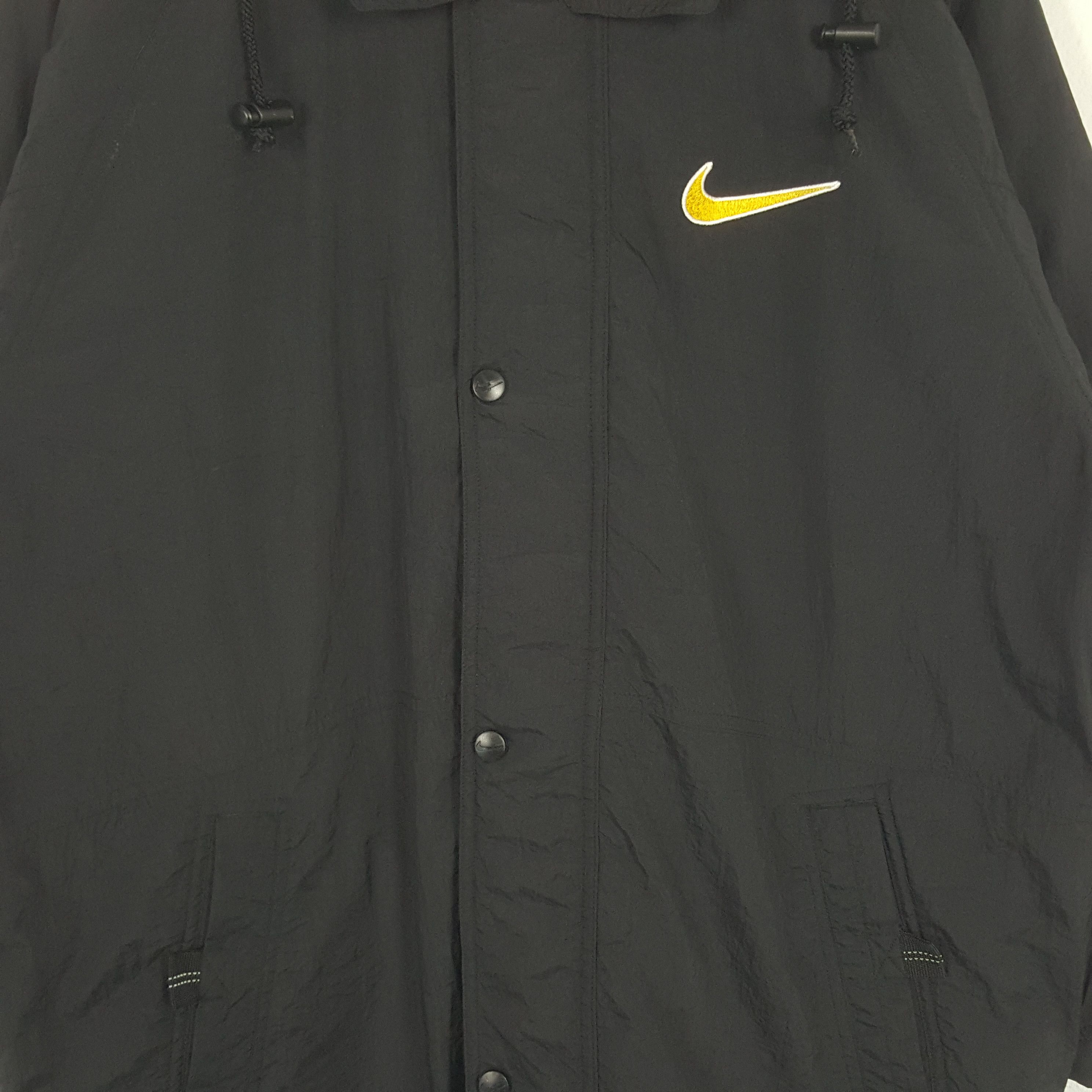 Nike × Vintage Vintage Nike Big Swoosh American Winter Jacket Size US L / EU 52-54 / 3 - 2 Thumbnail