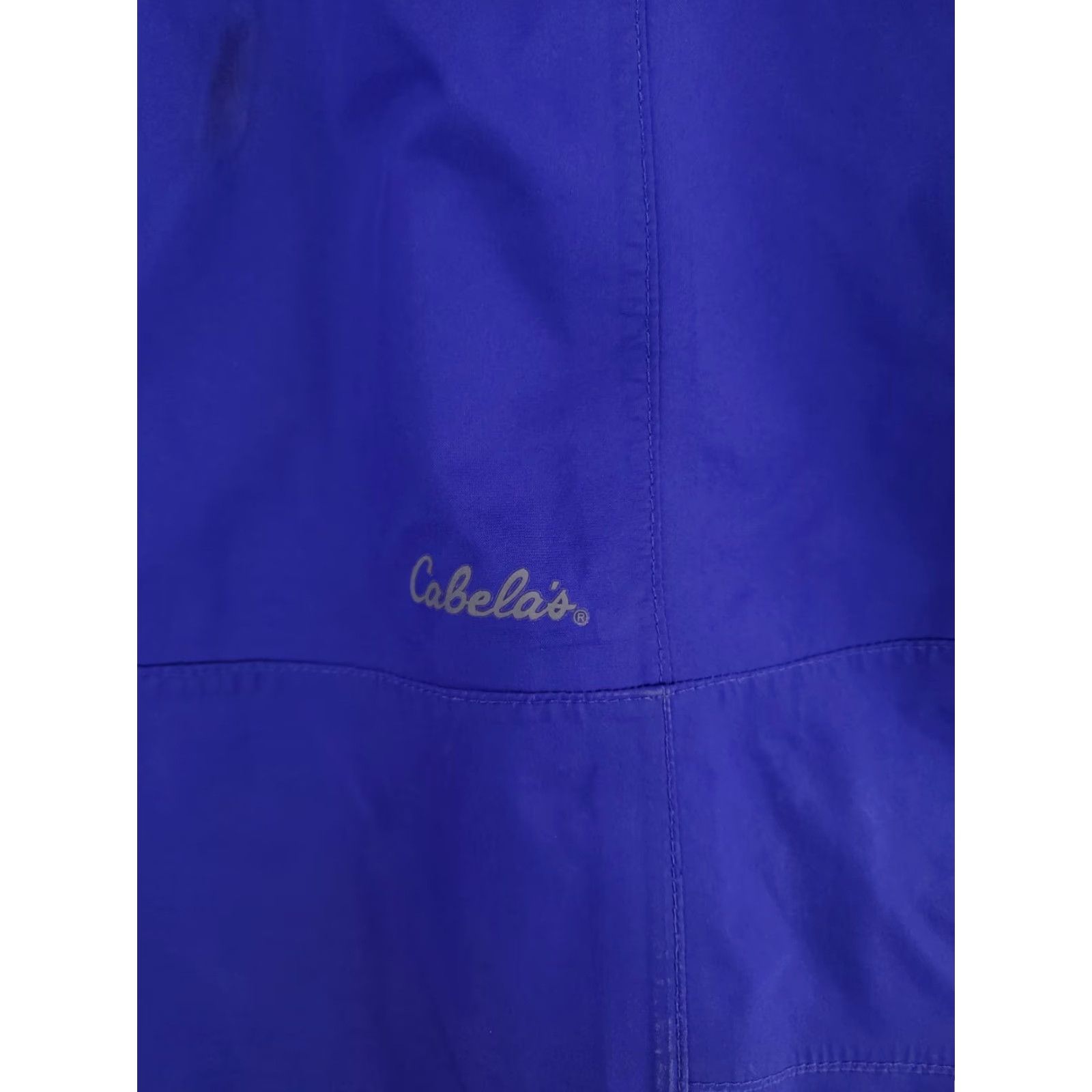 Vintage Cabela's Hooded Windbreaker Jacket GTX Purple Mens XL Size US XL / EU 56 / 4 - 5 Thumbnail