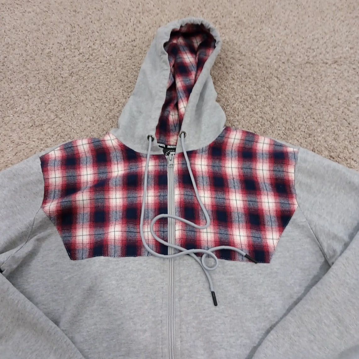 Vintage Barstool Sports Hoodie L Mens Gray Full Zip Long Sleeve Sports Size US L / EU 52-54 / 3 - 2 Thumbnail