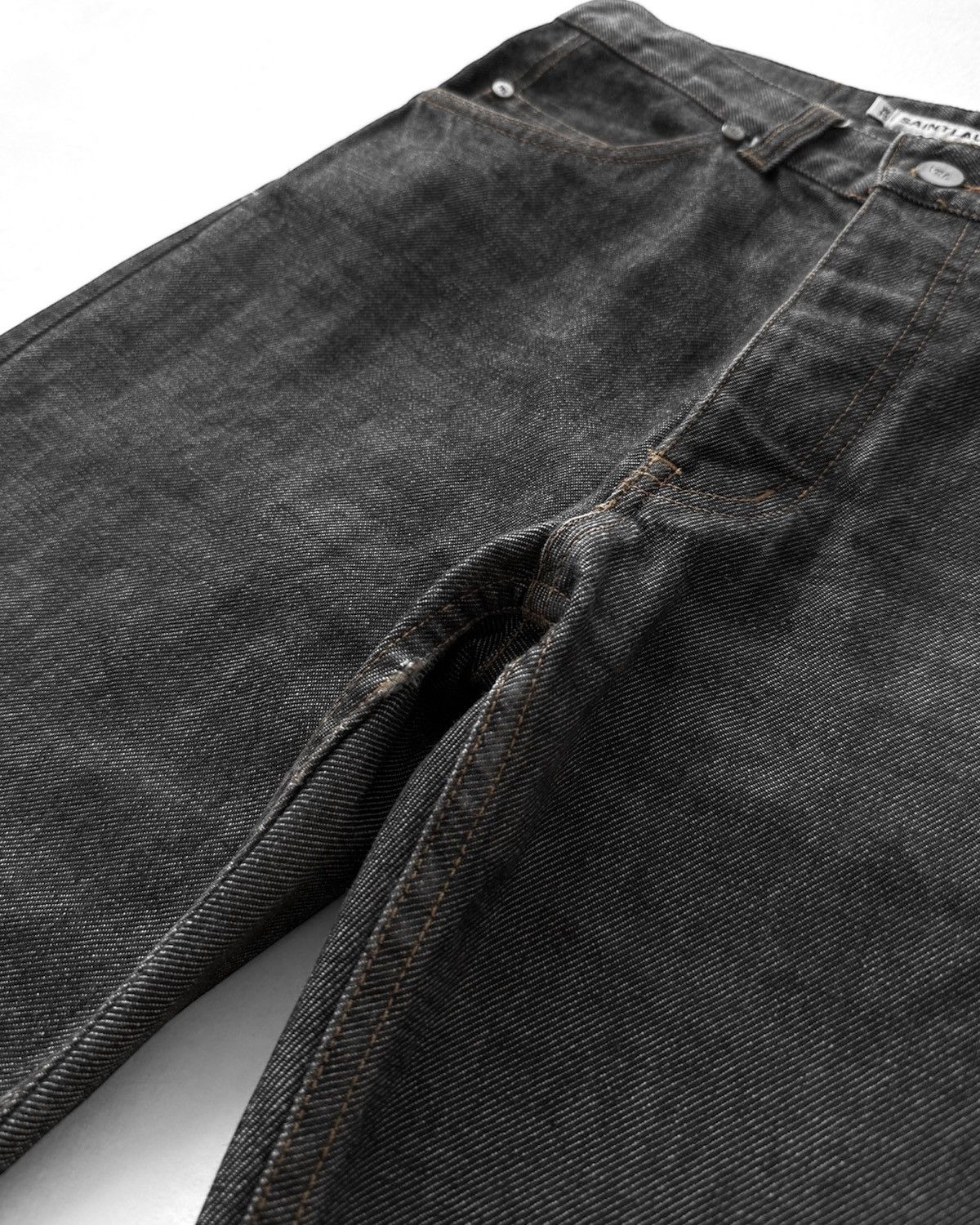 Saint Laurent Paris VINTAGE SAINT LAURENT JEANS Size US 30 / EU 46 - 6 Thumbnail