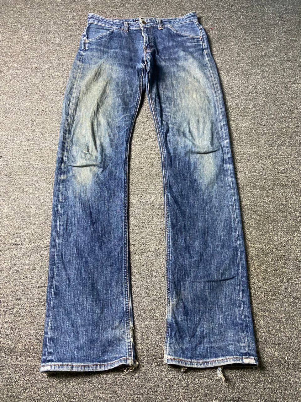 Big John Vintage Big John Distressed Denim Jeans (154) Size US 29 - 1 Thumbnail