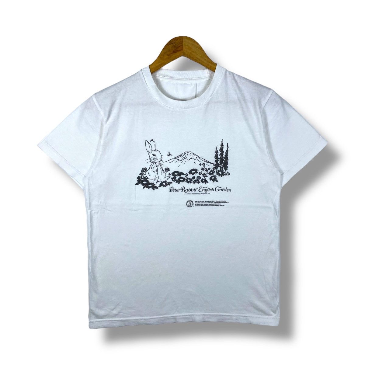 Vintage Vintage PETER RABBIT English Garden Graphic Tee Shirt Small Size US S / EU 44-46 / 1 - 1 Thumbnail