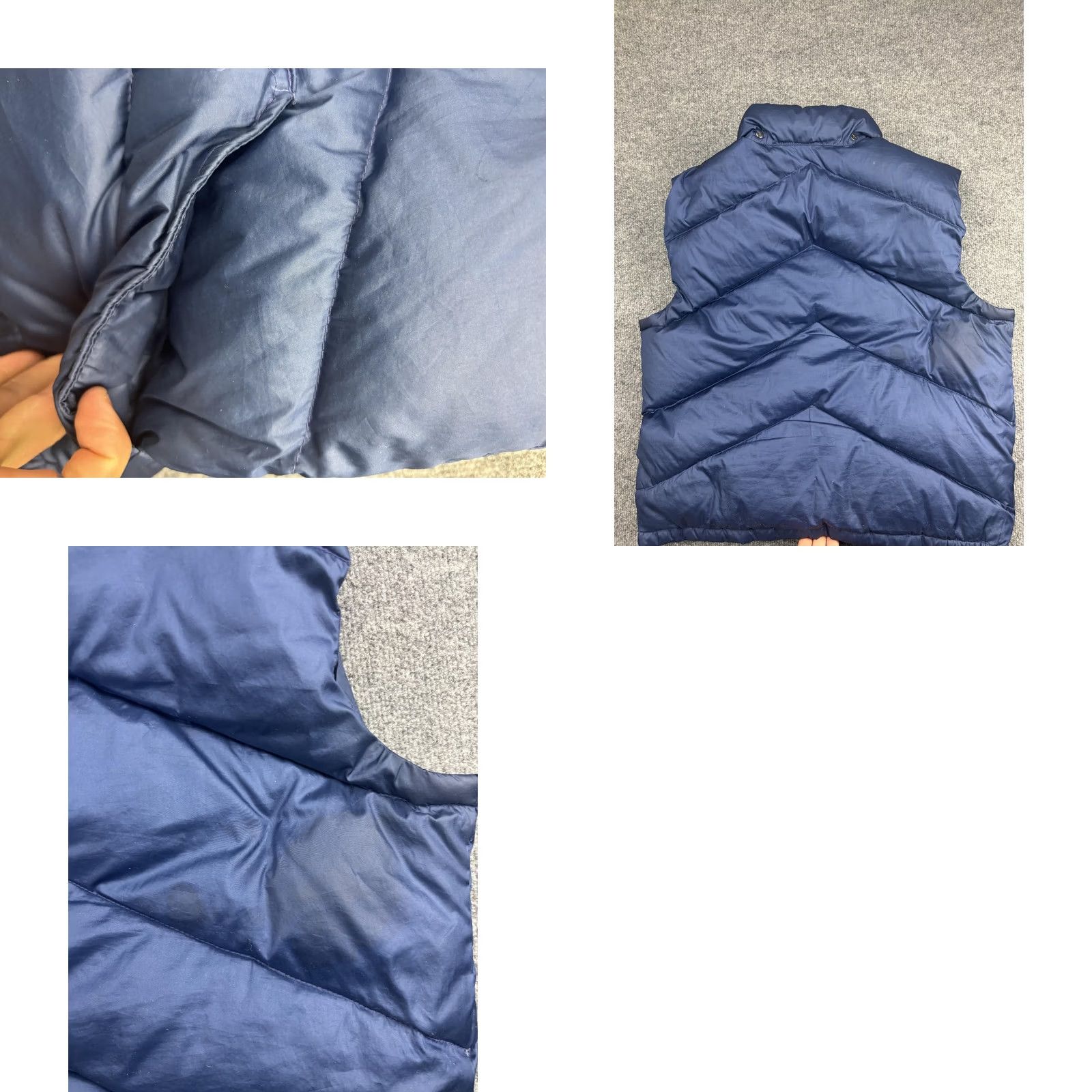 The North Face VINTAGE The North Face Extreme Vest Mens Large Blue Down Puffer Made USA 80s Size US L / EU 52-54 / 3 - 8 Thumbnail