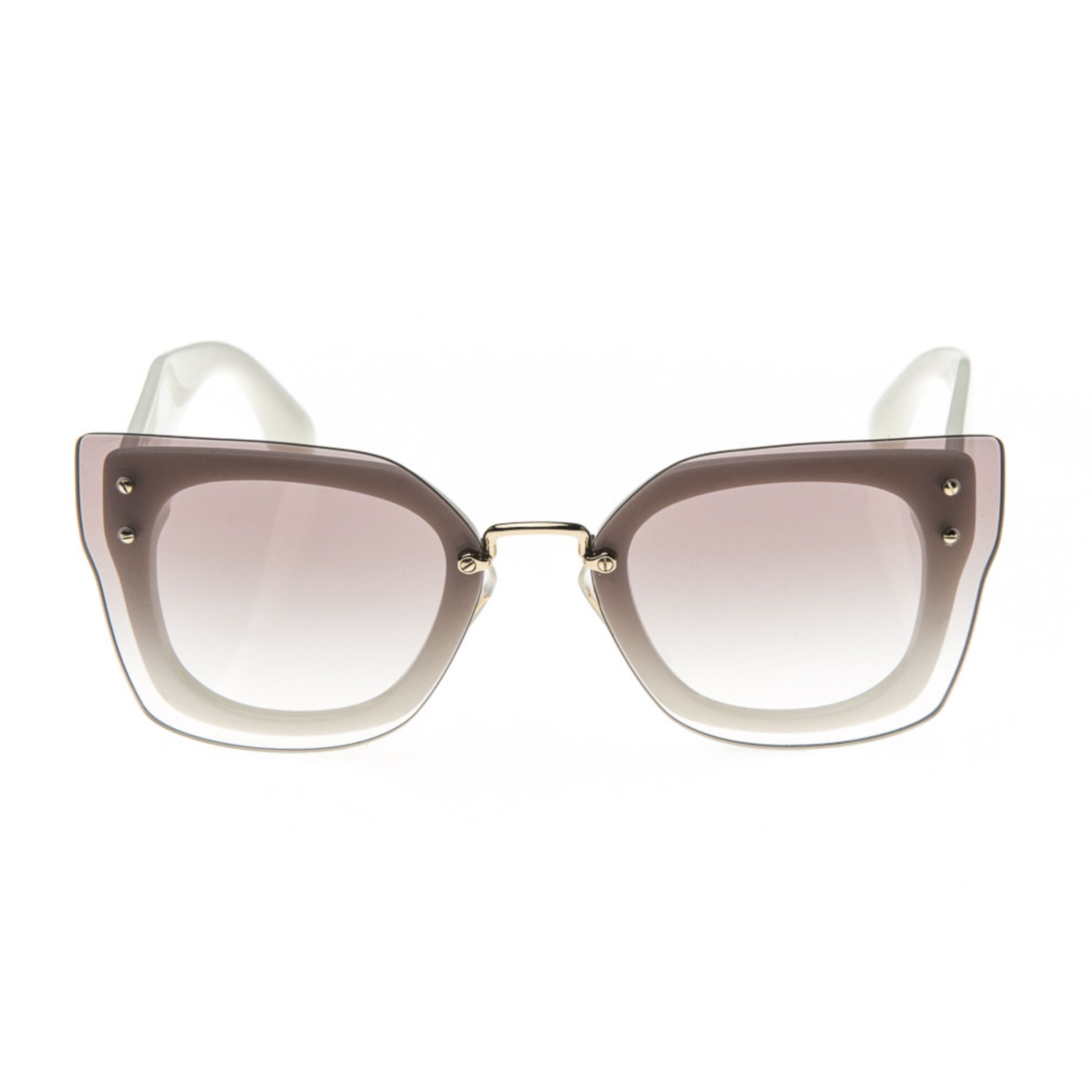 Miu Miu MIU MIU SMU 04R 7S3-1LO Vintage Cat Eye Sunglasses Size ONE SIZE - 1 Thumbnail