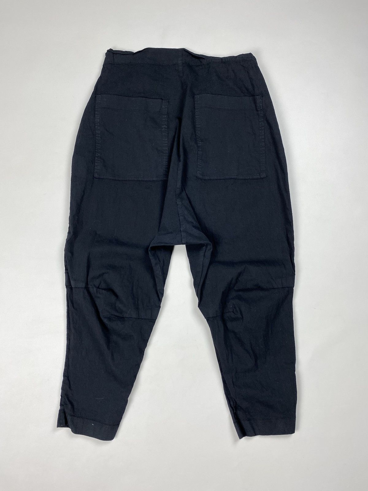 Rundholz Rundholz black label drop crotch avant-garde pants trousers Size 28" / US 6 / IT 42 - 23 Thumbnail
