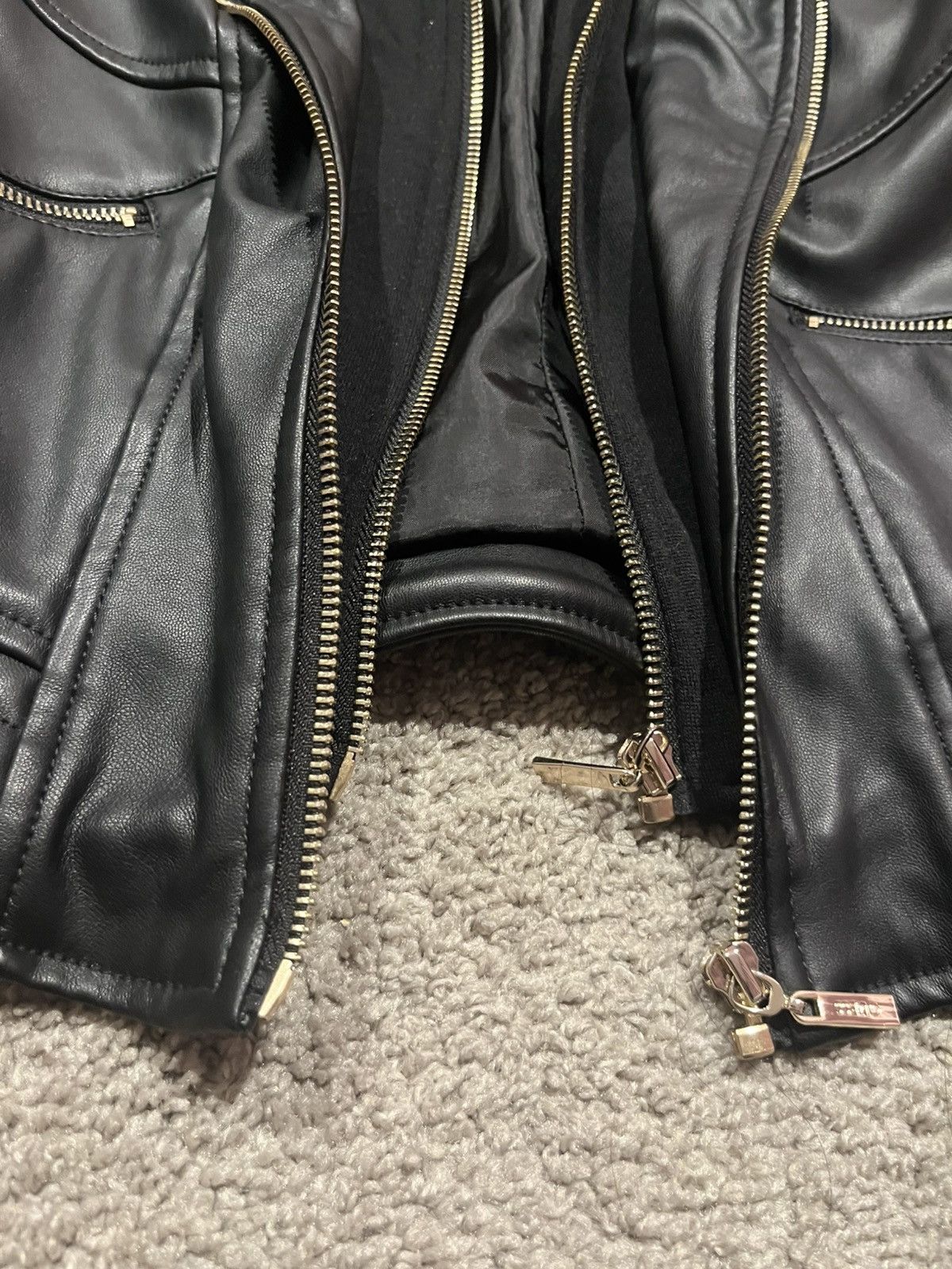 Guess Women’s Guess Leather Jacket Size M / US 6-8 / IT 42-44 - 4 Thumbnail