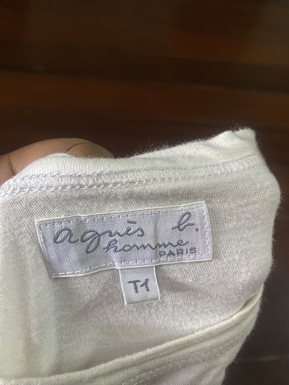 agnes b. Agnes B. Homme paris Vintage Tshirt Size US M / EU 48-50 / 2 - 7 Thumbnail