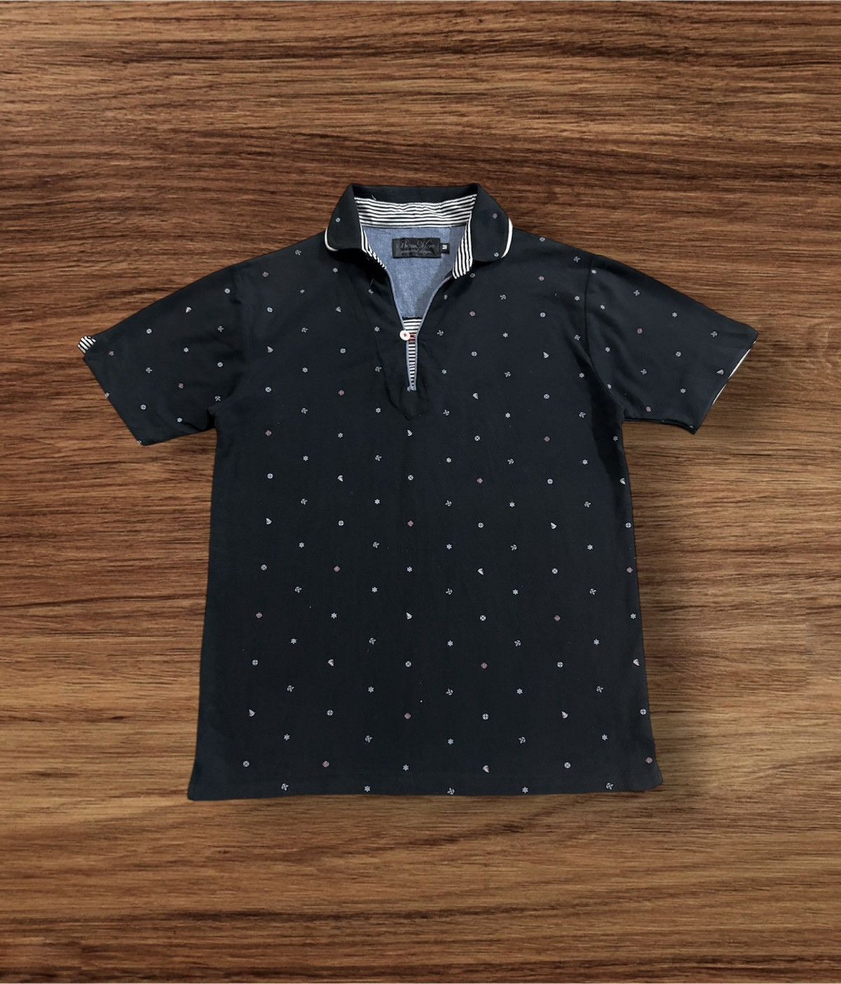 Beaumere Vintage Japanese Brand Beaumere Polo Tee Size US S / EU 44-46 / 1 - 1 Thumbnail