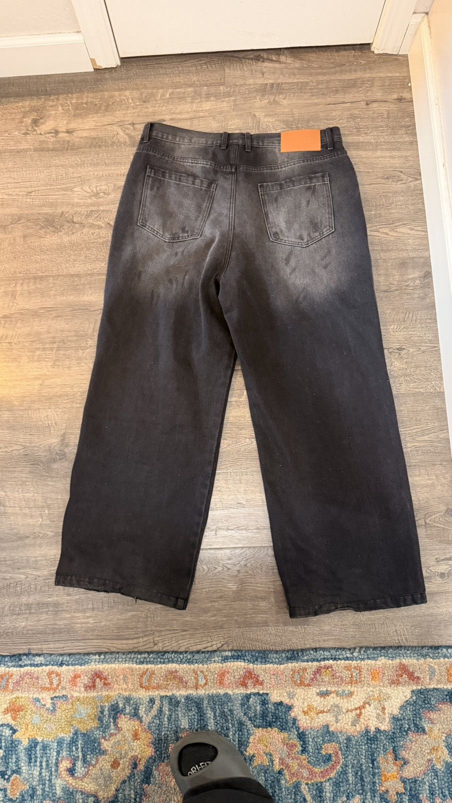 Other Deputy Department Baggy Paint Splatter Denim Size US 36 / EU 52 - 2 Thumbnail