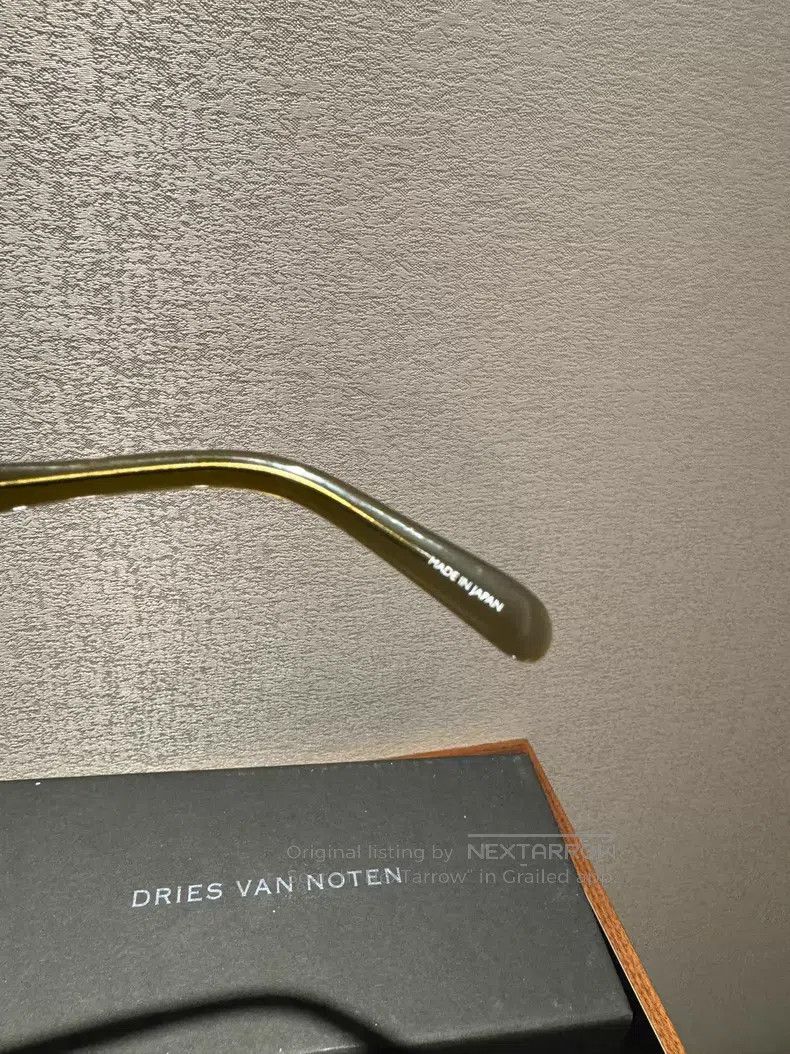 Dries Van Noten Dries Van Noten Black Eyeglasses Size ONE SIZE - 6 Thumbnail