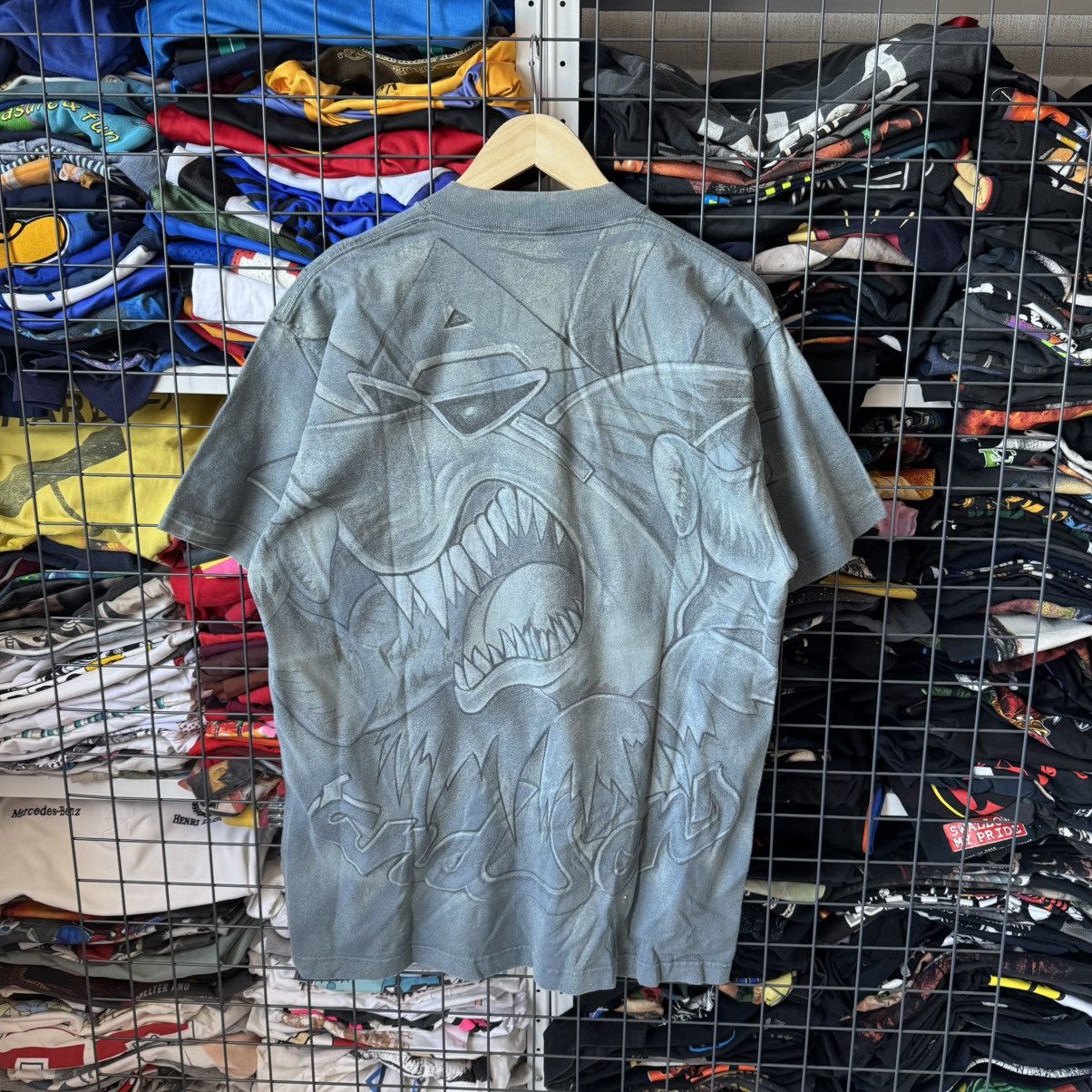 Vintage Vintage 90s Maui and Sons AOP Mosquitohead T-shirt Size US L / EU 52-54 / 3 - 2 Thumbnail