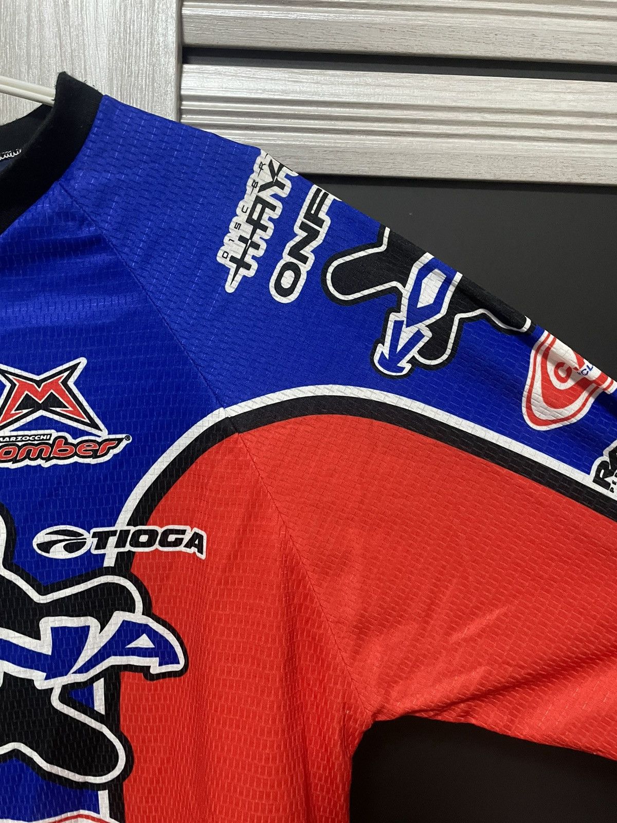 Vintage Vintage 90s KoNa Bio Racer Cycling Jersey Tioga Clark Fox Size US L / EU 52-54 / 3 - 3 Thumbnail