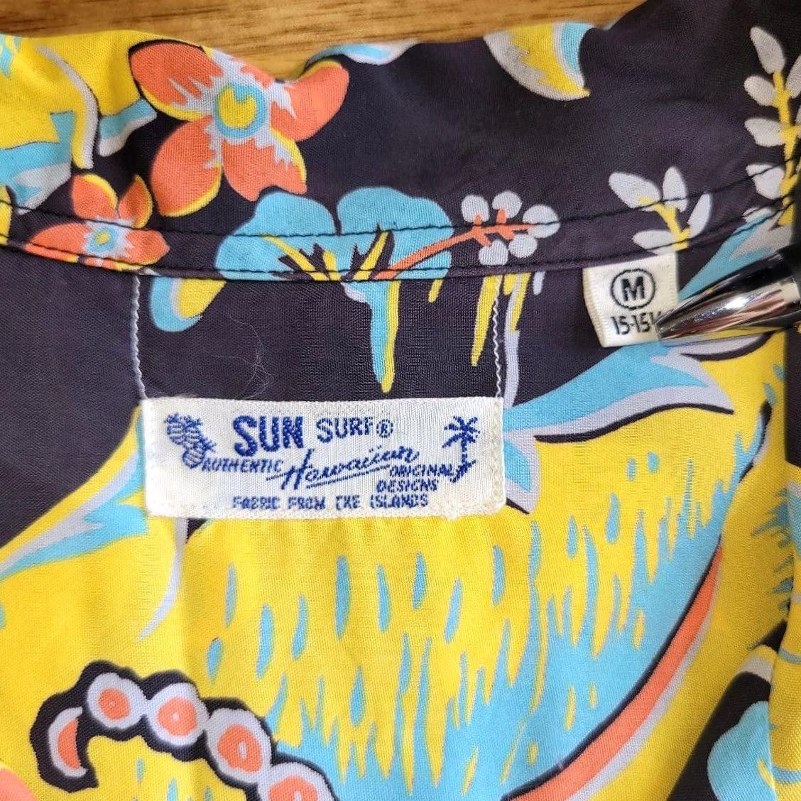 Sun Surf Sun Surf Hawaiian Print Rayon Short Sleeve Shirt M Japan Made Mens Size US M / EU 48-50 / 2 - 2 Thumbnail