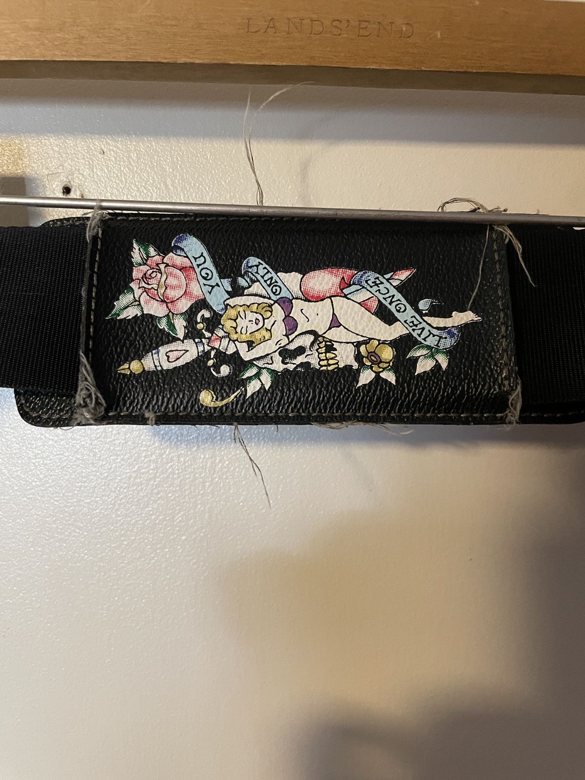 Christian Audigier Vintage Ed Hardy Messenger Bag Size ONE SIZE - 2 Thumbnail