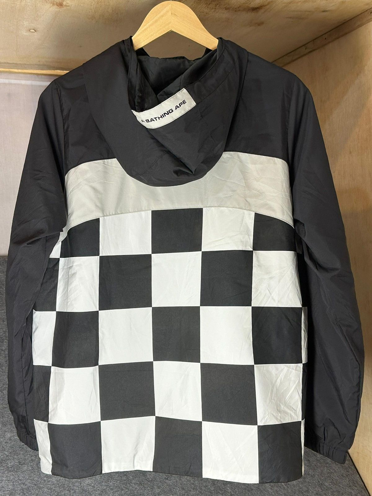 Bape BAPE (A Bathing Ape) Padded Jacket in black and white. Size S / US 4 / IT 40 - 1 Thumbnail
