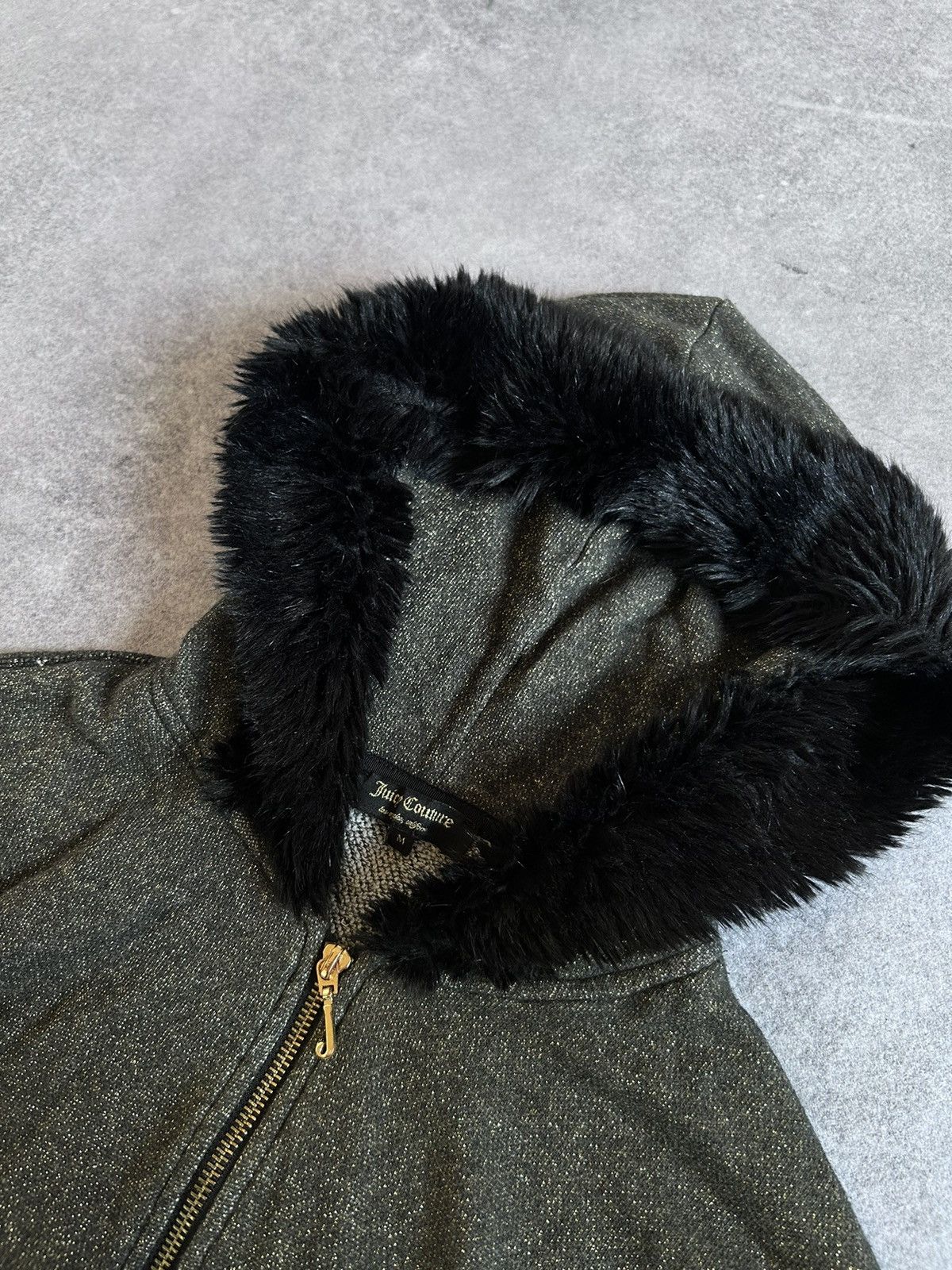 If Six Was Nine Juicy Couture If six was nine style fur zip-hoodies LGB Size M / US 6-8 / IT 42-44 - 3 Thumbnail