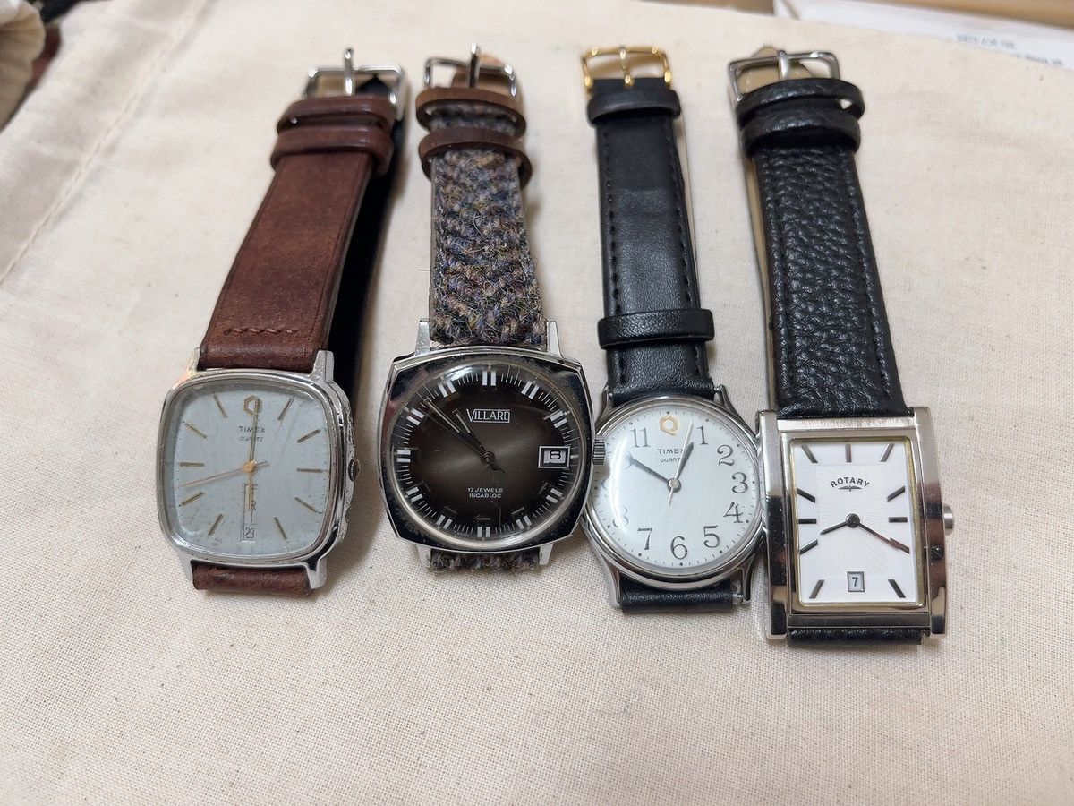 Vintage Vintage Men's Wristwatches Timex Villard Royary Untested Size ONE SIZE - 1 Thumbnail