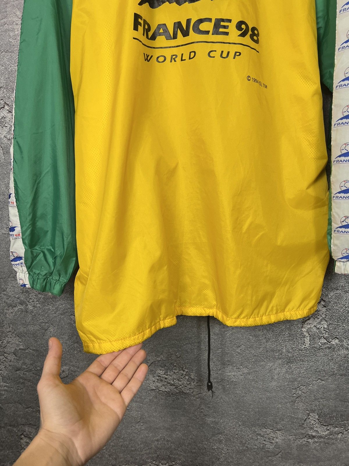 Vintage Rare Vintage Jamaica Fifa World Cup 1998 Jacket Windbreaker Size US XL / EU 56 / 4 - 15 Thumbnail