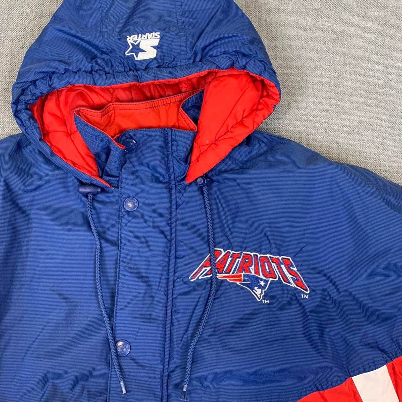 Starter Vintage 90s NFL Starter New England Patriots puffer jacket Size US S / EU 44-46 / 1 - 5 Thumbnail