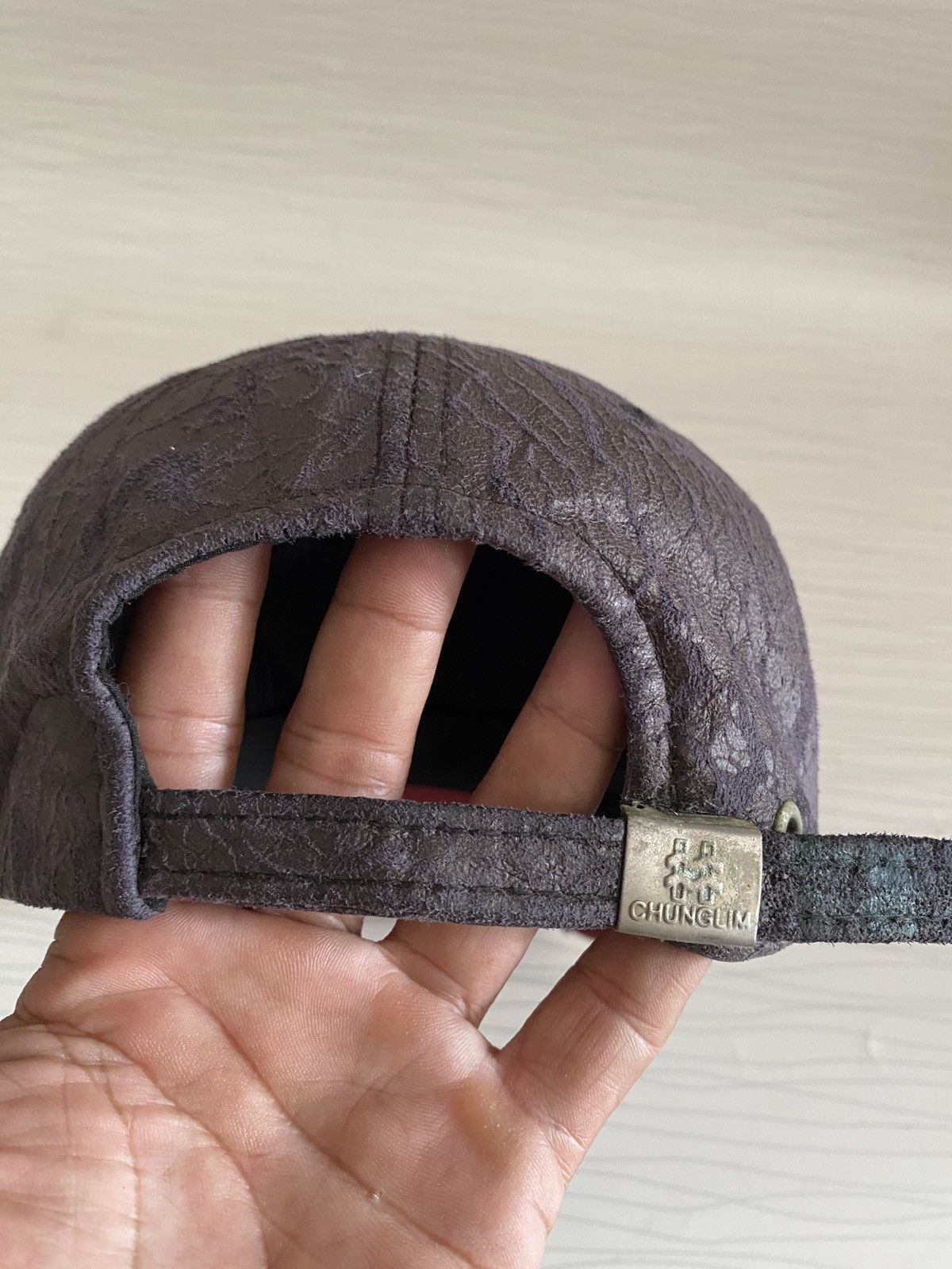 Japanese Brand Vintage Japanese Peace Distressed Embroidery Cap Size ONE SIZE - 9 Thumbnail