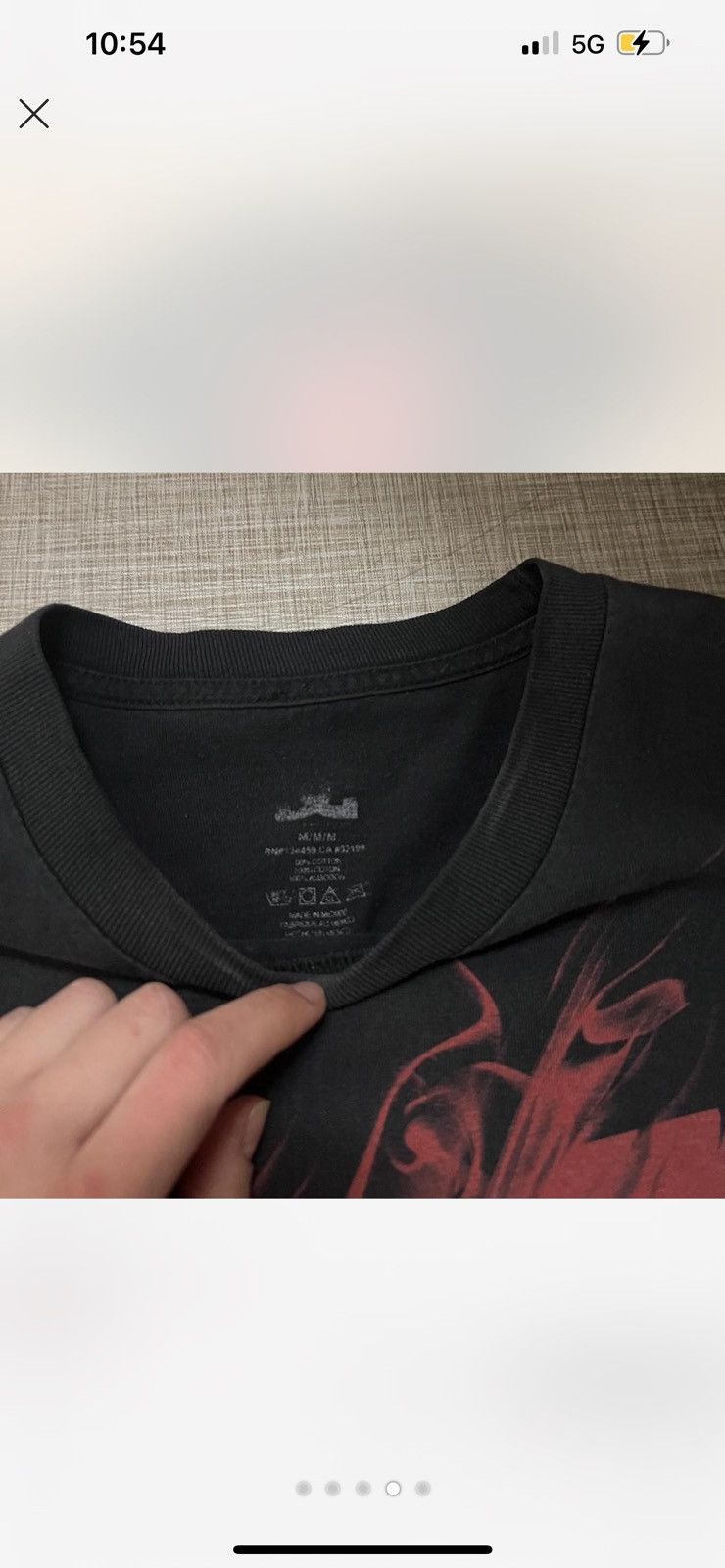 DC × Vintage DC distressed T shirt Size M / US 6-8 / IT 42-44 - 4 Thumbnail
