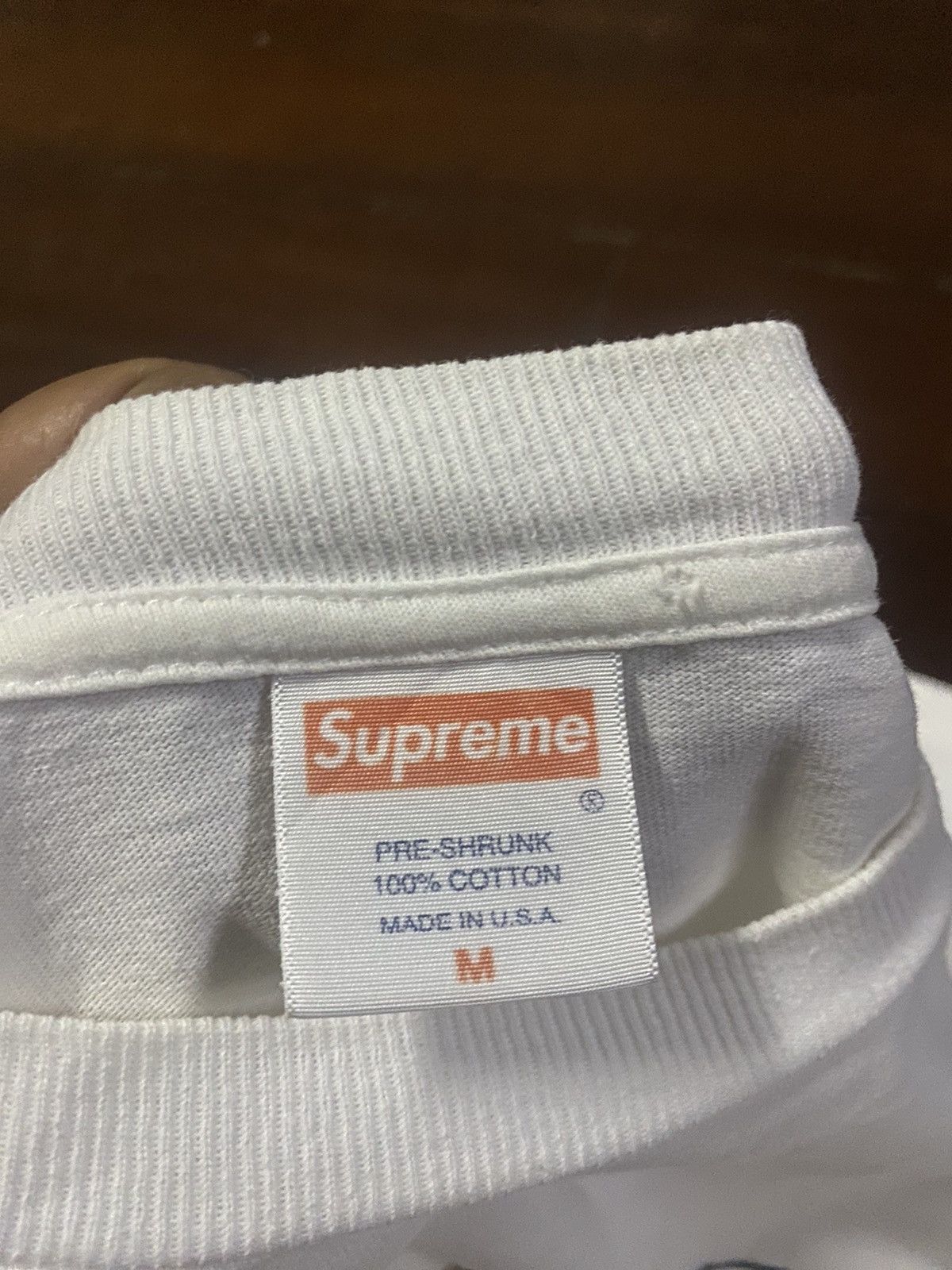 Supreme × Vintage Vintage y2k supreme i will never pledge allegiance tees 08 Size US M / EU 48-50 / 2 - 14 Thumbnail