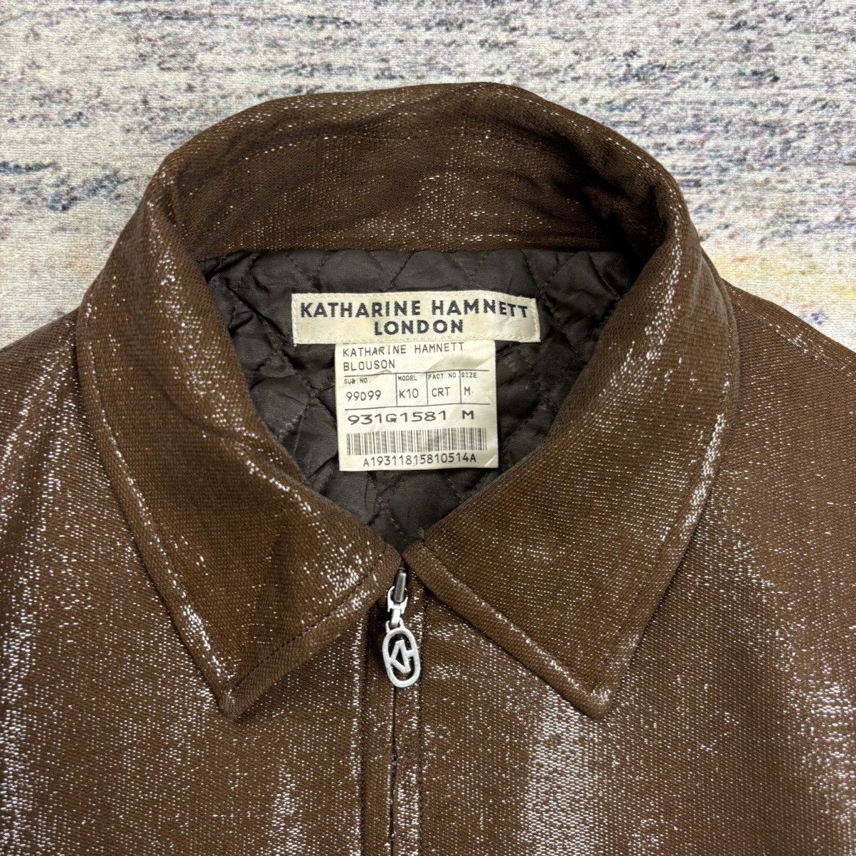Katharine Hamnett London 1980s Archive Katharine Hamnett - Iridescent Disco Jacket Size US M / EU 48-50 / 2 - 8 Thumbnail