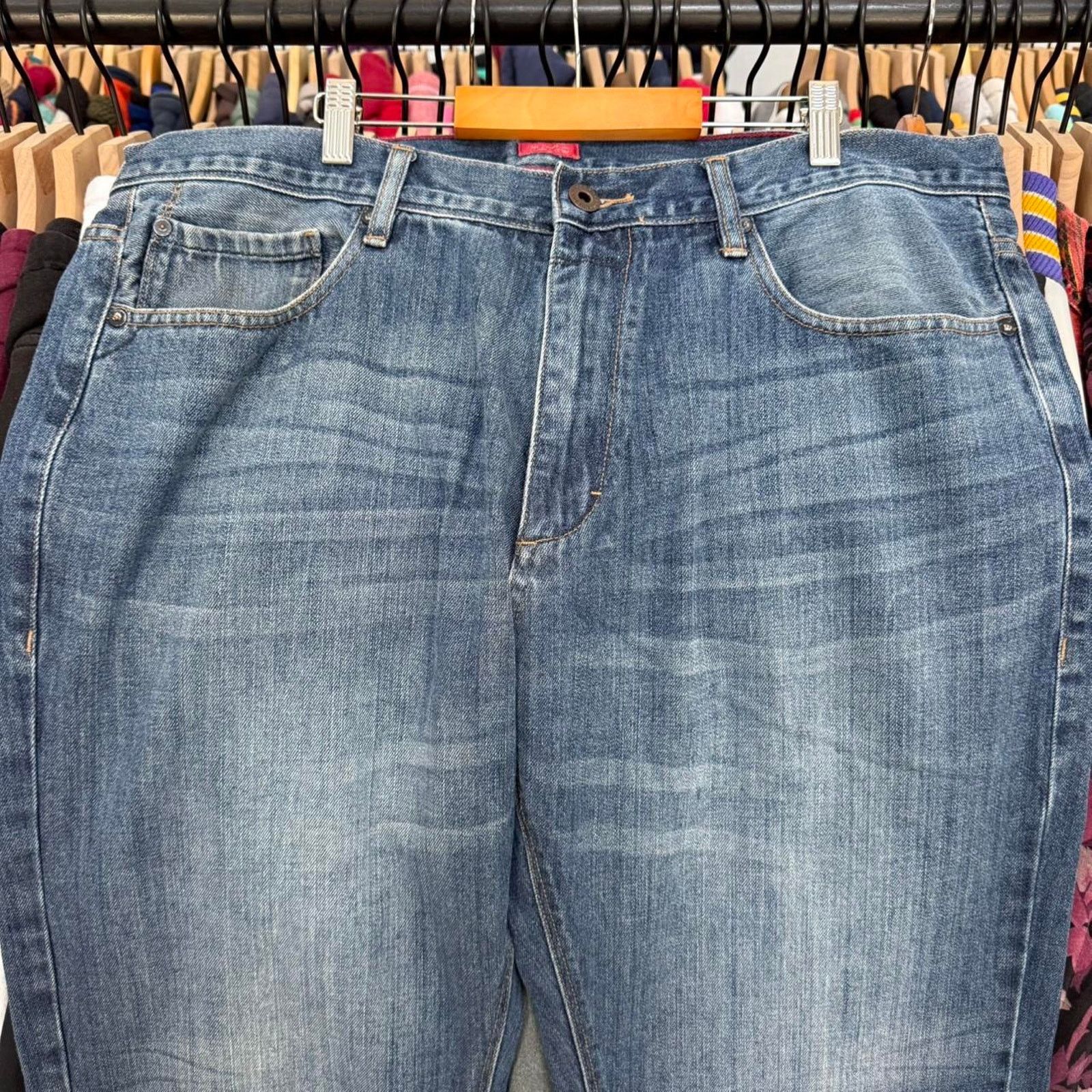 Sean John Vintage Baggy Faded Sean Jean Denim Jeans Size US 40 / EU 56 - 2 Thumbnail