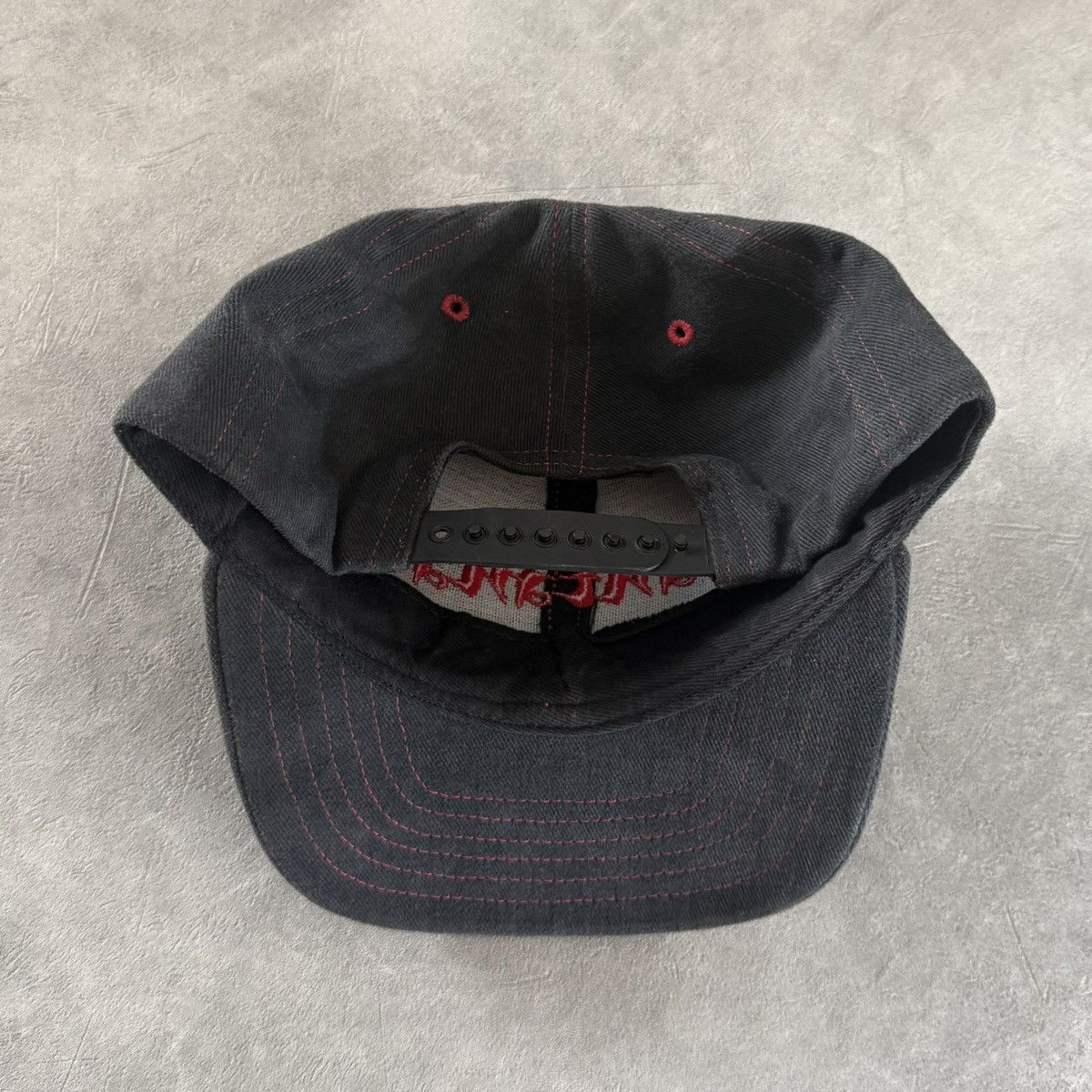 Vintage Vintage 90s Santana Logo Script Hat Size ONE SIZE - 4 Thumbnail