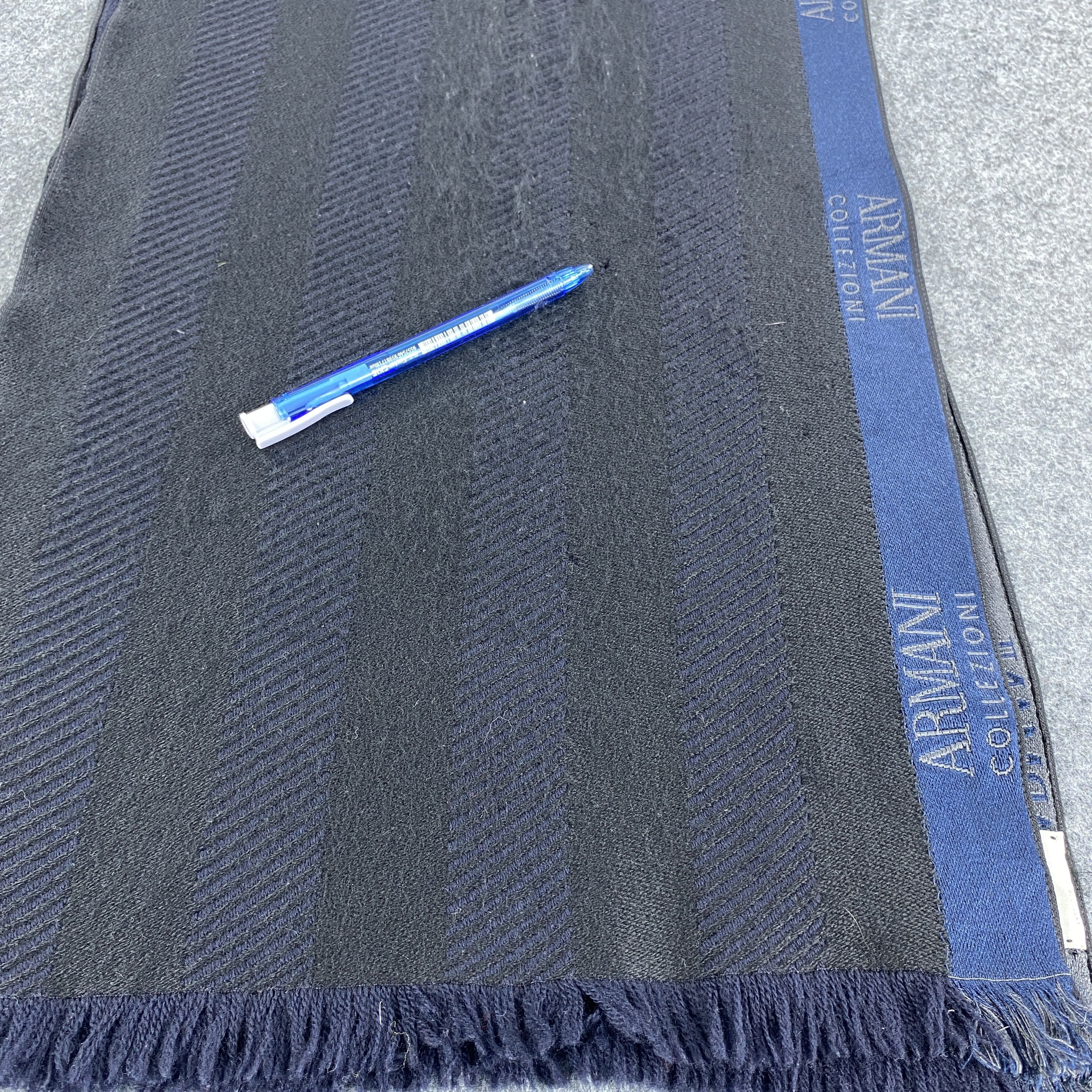 Armani Collezioni × Vintage Armani Collezioni Scarf # Muffler # Neckwear # D435 Size ONE SIZE - 7 Thumbnail