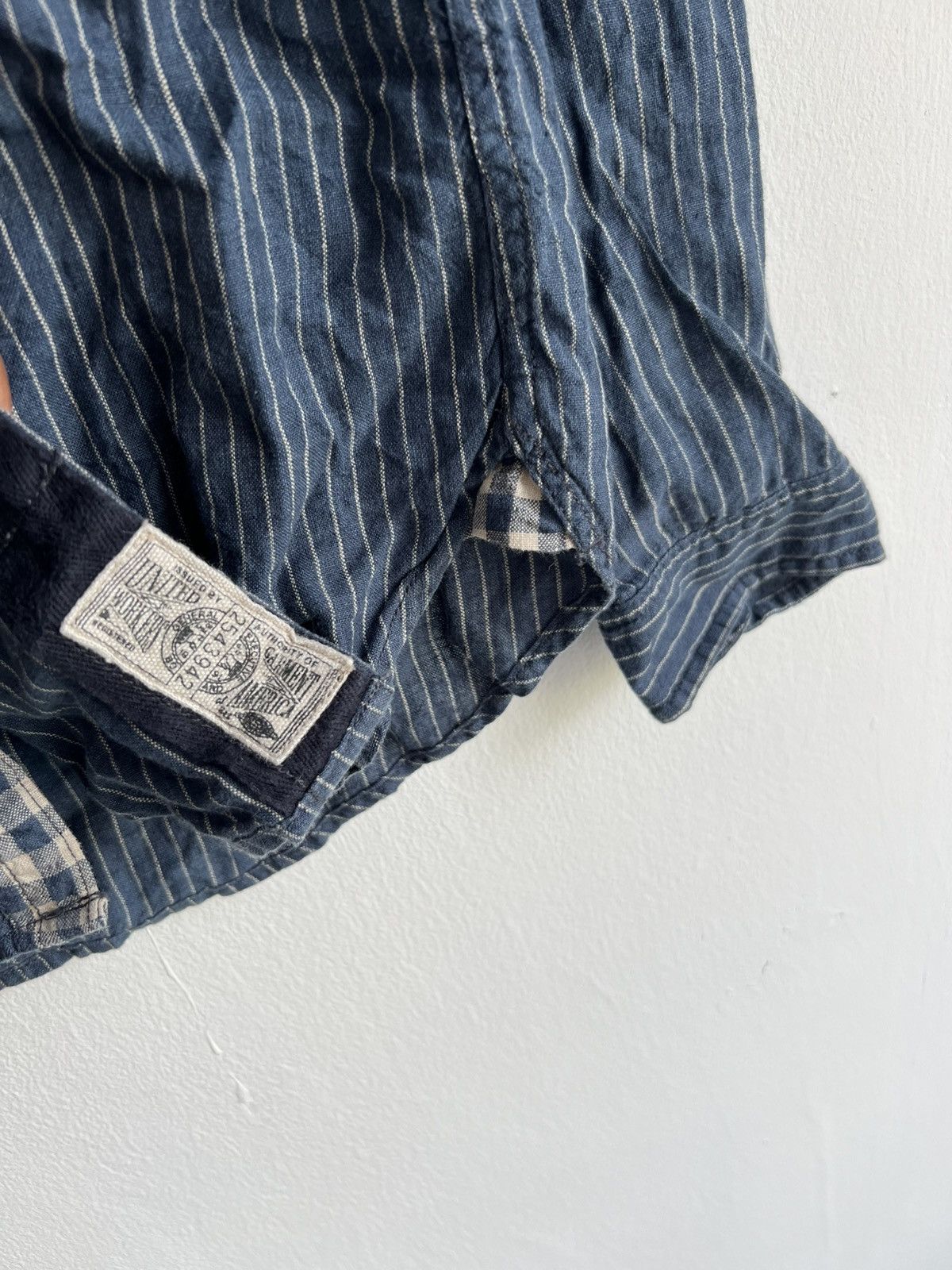 Avirex × Marithe + Francois Girbaud Avirex Wabash Central Railway Caboose Oxford Work Shirt Size US M / EU 48-50 / 2 - 6 Thumbnail