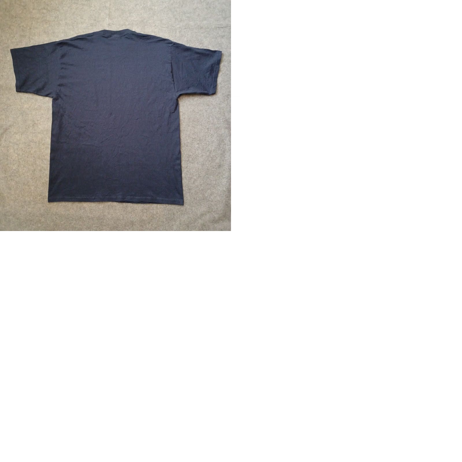Hanes VINTAGE Hanes Beefy-T T-Shirt Mens XL Navy Graphic Short Sleeve USA Made Shirt Boys Girls Mens Size US XL / EU 56 / 4 - 9 Thumbnail