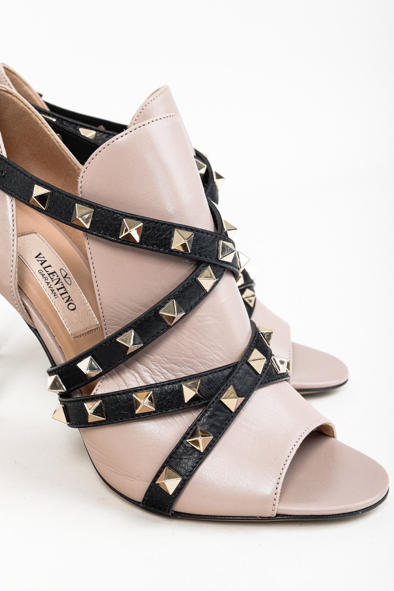 Valentino Valentino Garavani Rockstud Studwrap Open-Toe Boots Size US 5 / IT 35 - 7 Thumbnail