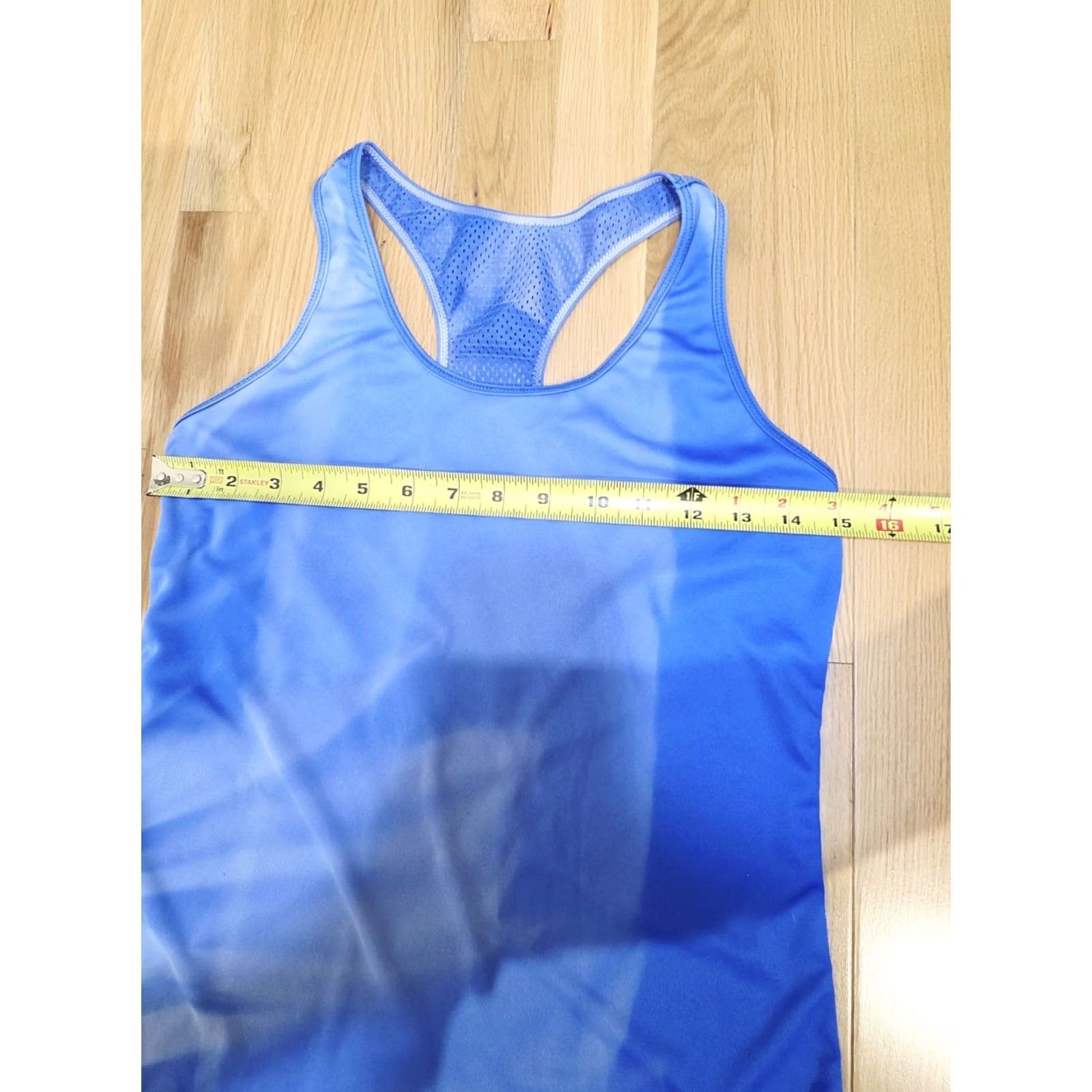 Vintage Danskin Now Tank Top Racerback Slim Blue M Women's Medium Size M / US 6-8 / IT 42-44 - 3 Thumbnail