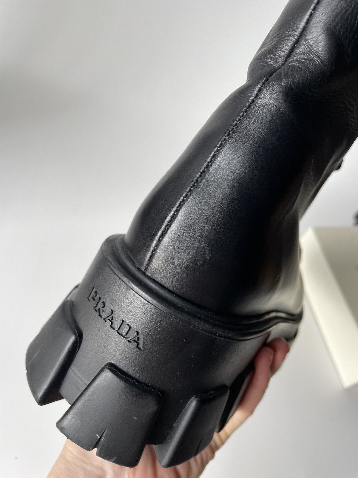 Prada Prada tall combat boots Size US 8 / EU 41 - 9 Thumbnail