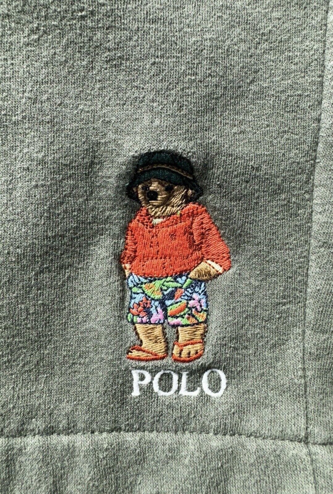 Polo Ralph Lauren Polo Ralph Lauren Olive Beach Polo Teddy Bear Shorts L Size US 34 / EU 50 - 3 Thumbnail