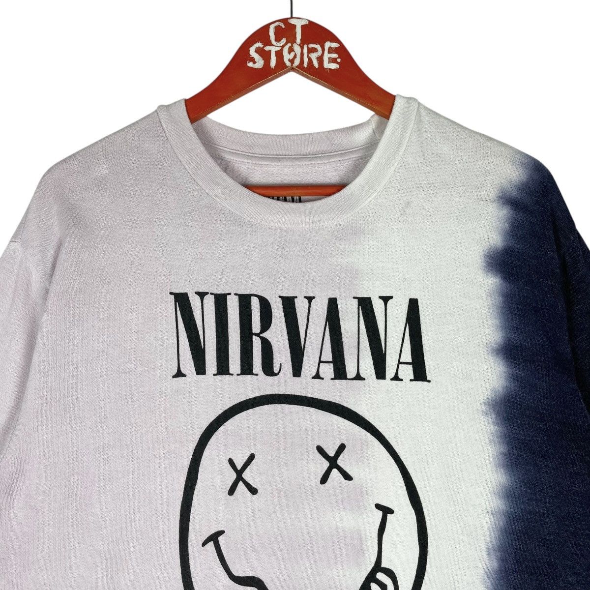 Nirvana Nirvana Smiley Face Logo Crewneck Sweatshirt Size M Size US M / EU 48-50 / 2 - 3 Thumbnail